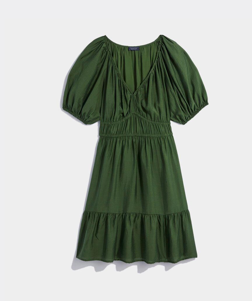 Marina Puff-Sleeve Mini Dress Product Image