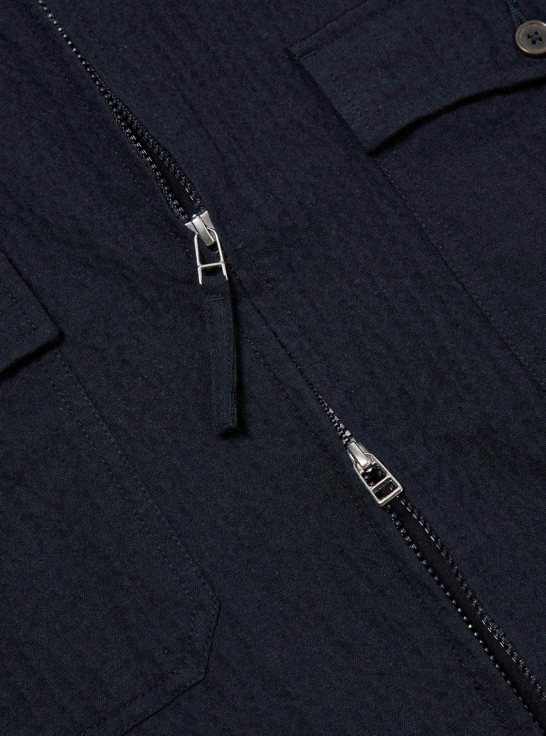 Universal Works E130 Jacket in Dark Navy Ospina Cotton Product Image