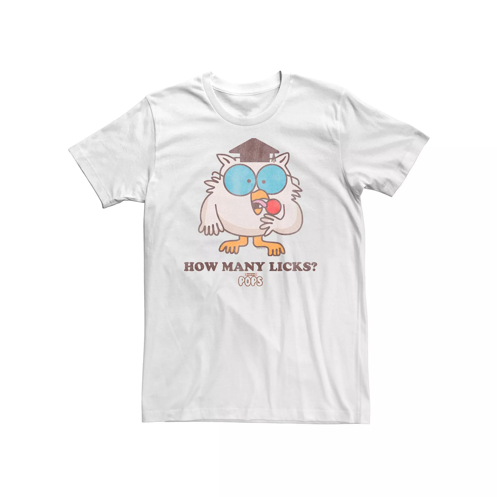 Big & Tall Tootsie Pop How Many Licks Tee, Mens Product Image