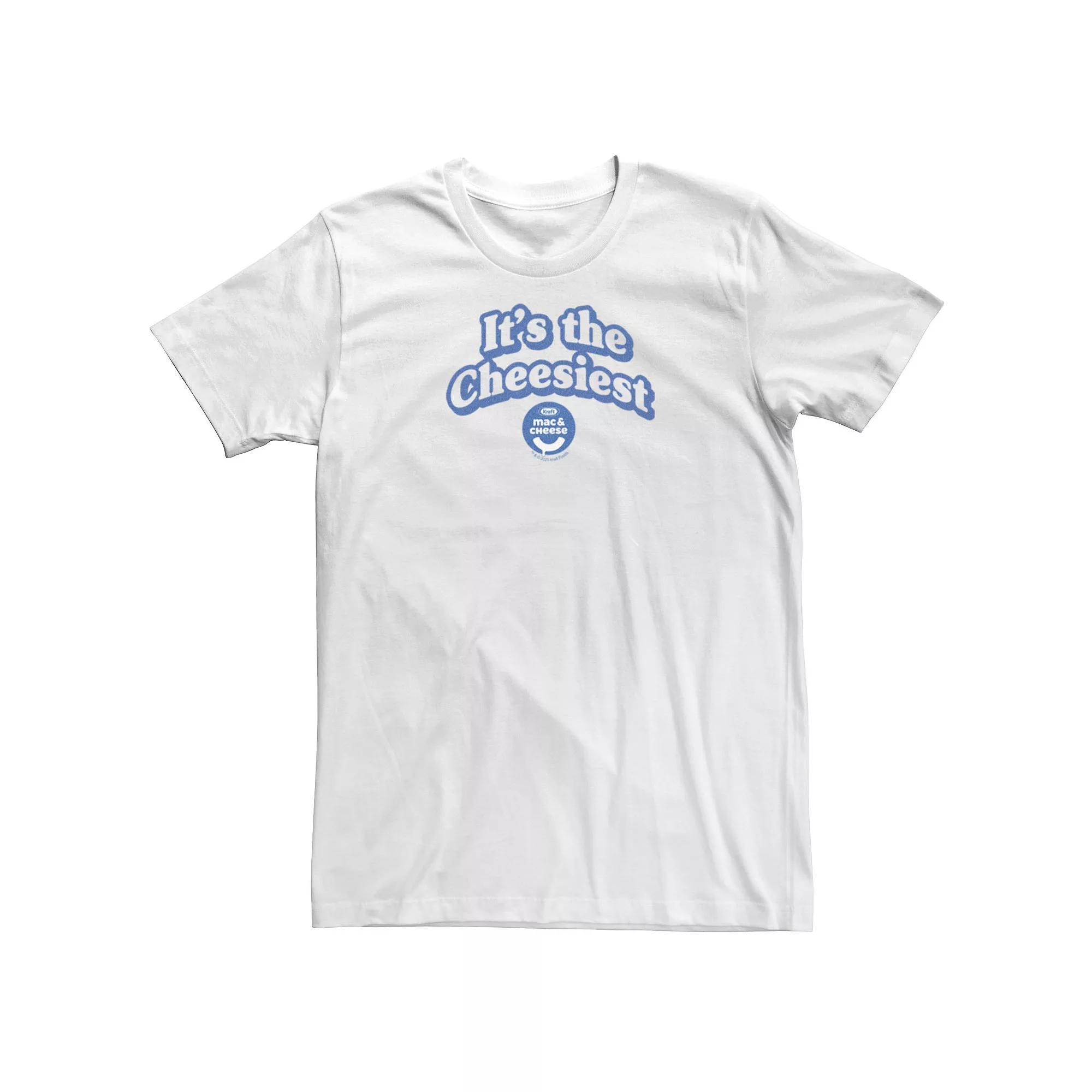 Men's Kraft Mac & Cheese It's The Cheesiest Graphic Tee, Size: XL, White Product Image