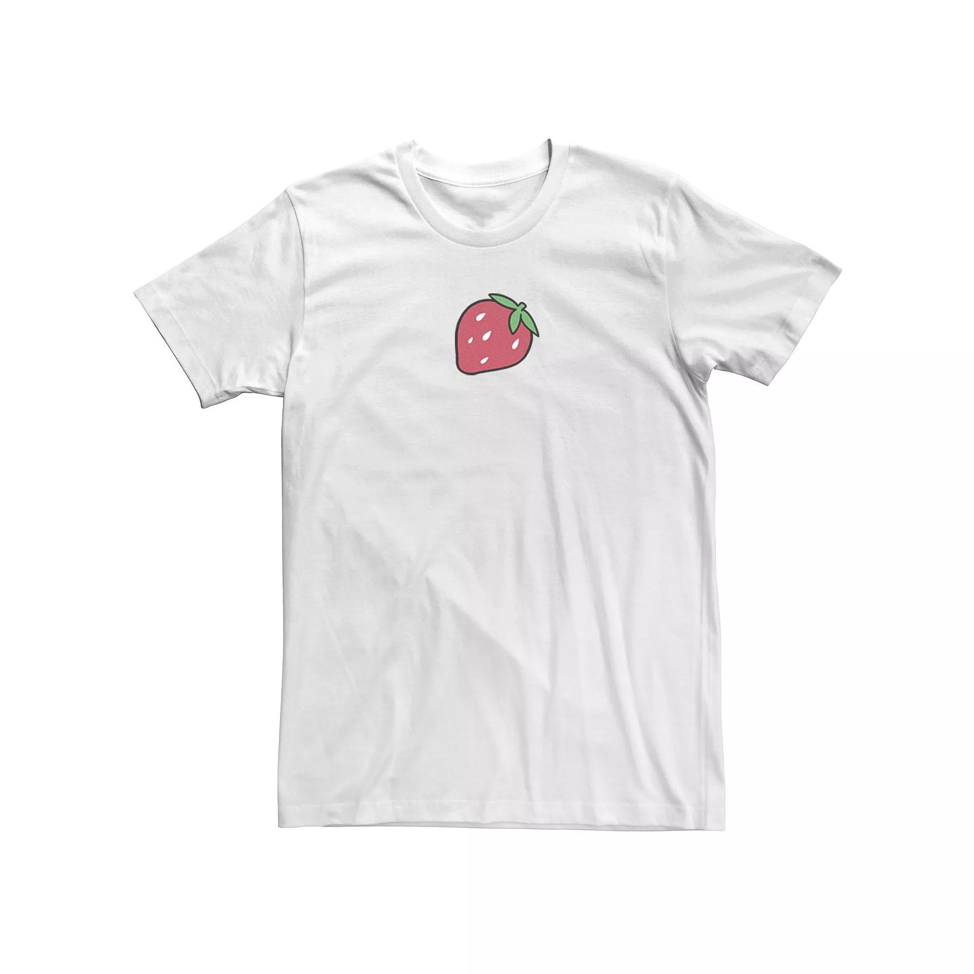 Big & Tall Trendy Bitty Berry Tee, Mens Athletic Grey Product Image