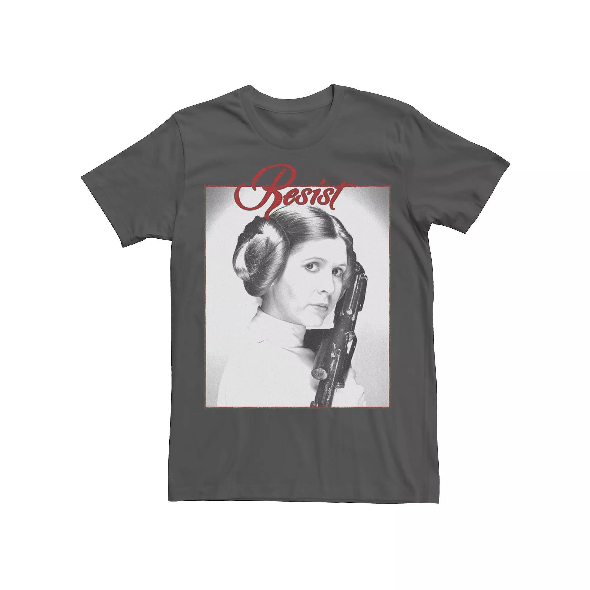 Men's Star Wars Resist Graphic Tee, Size: Medium, Royal Grey Product Image