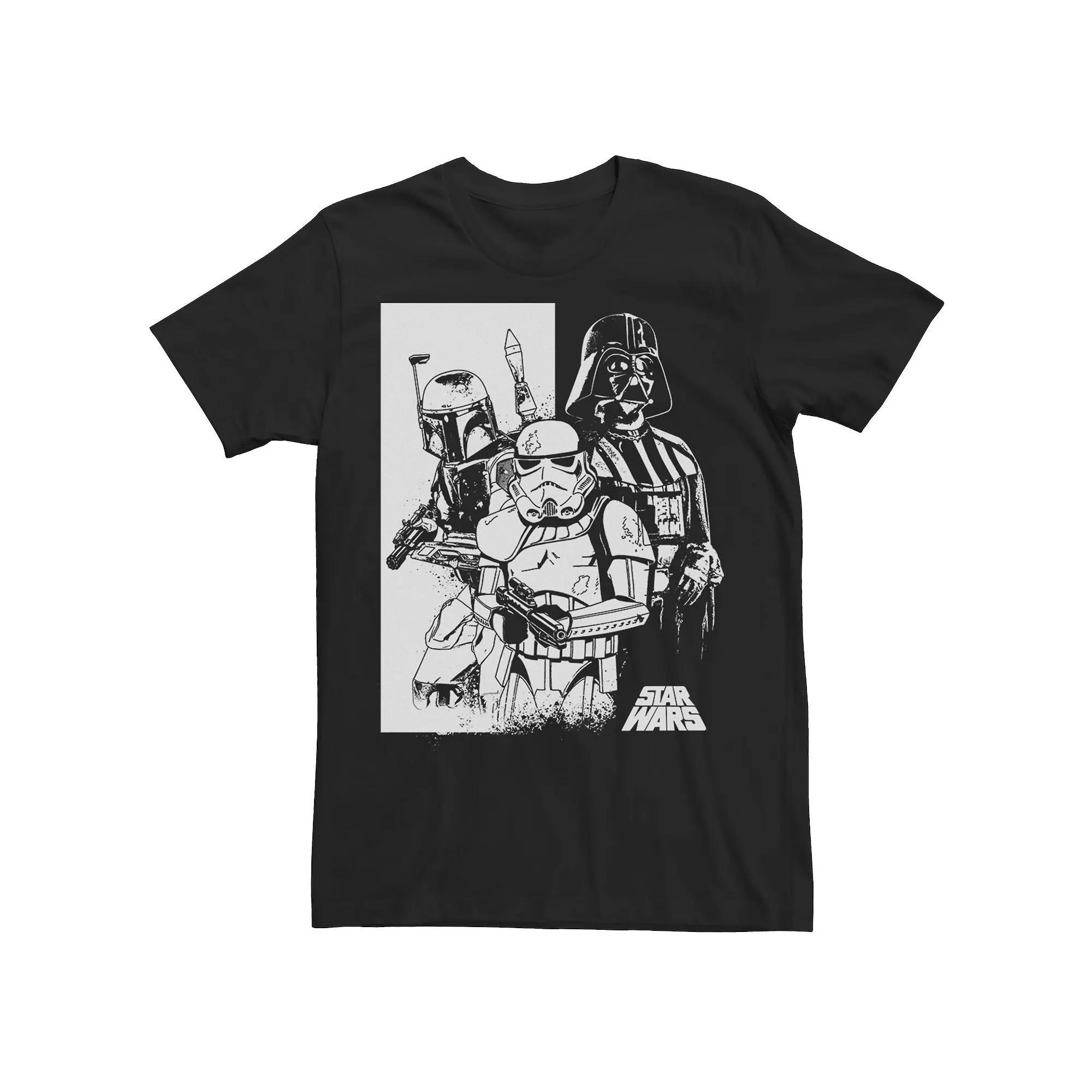 Mens Star Wars Godfathers Three W Logo Graphic Tee Product Image