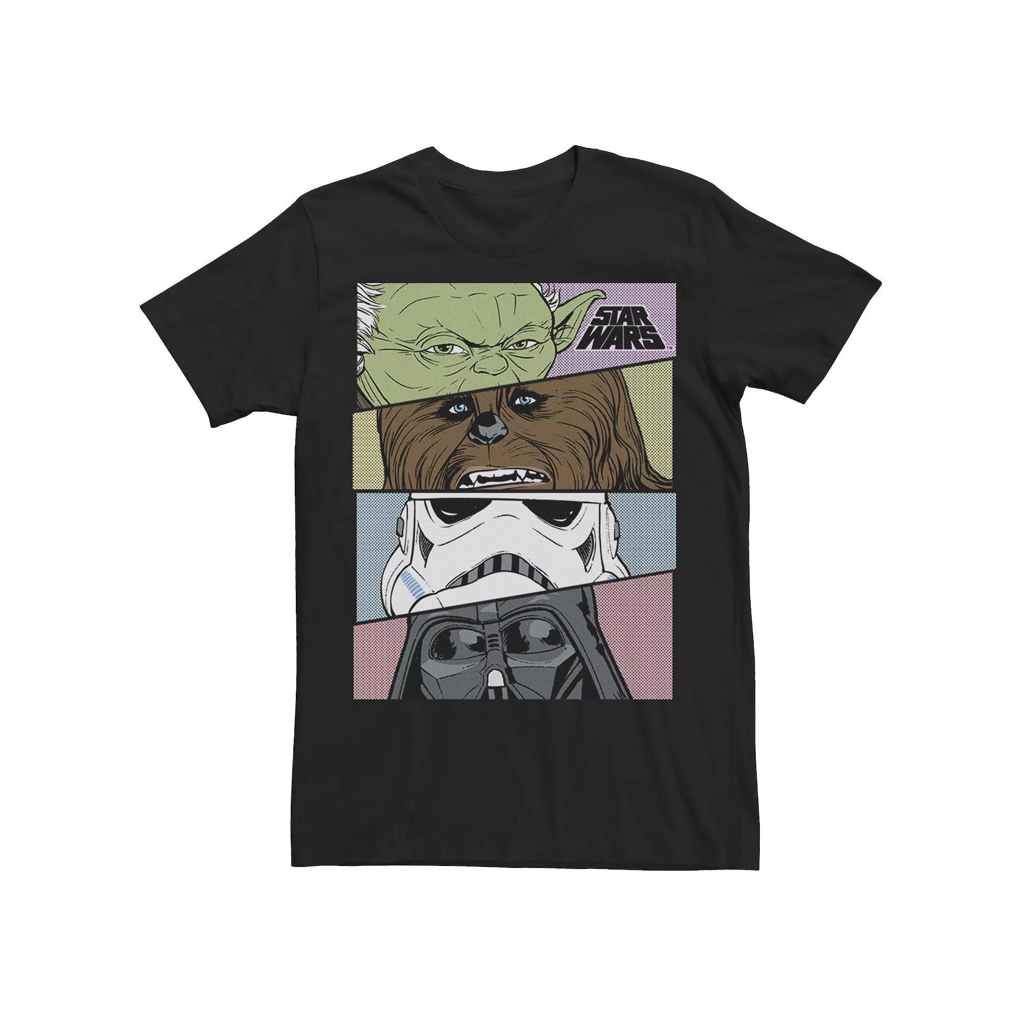 Men's Star Wars Retro A New Hope Tee, Size: XXL, Black Product Image