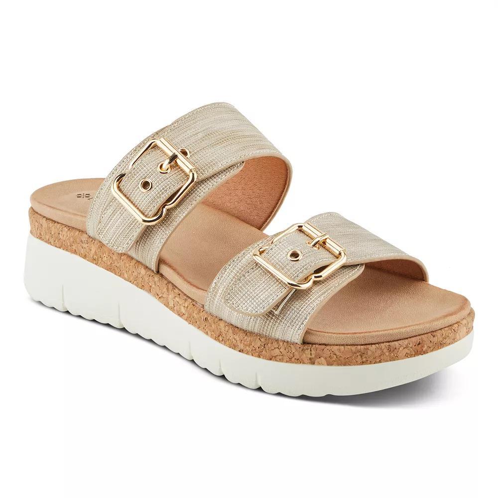 Patrizia Velvette Women's Wedge Sandals, Size: 36, Soft Gold Product Image