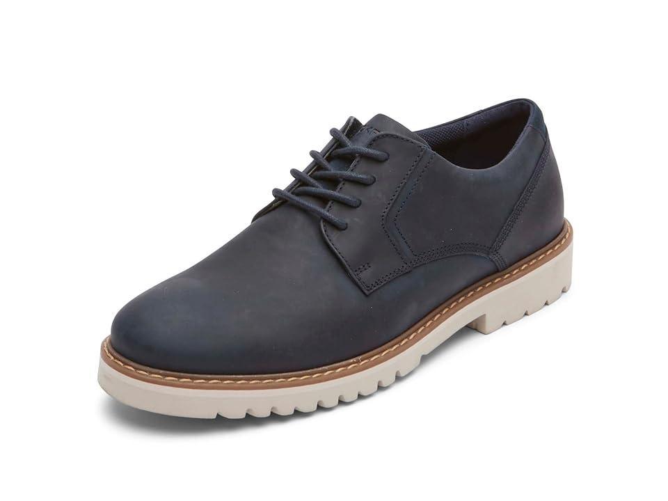 Rockport Maverick Plain Toe Oxford (New Dress Blues) Men's Lace Up Wing Tip Shoes Product Image