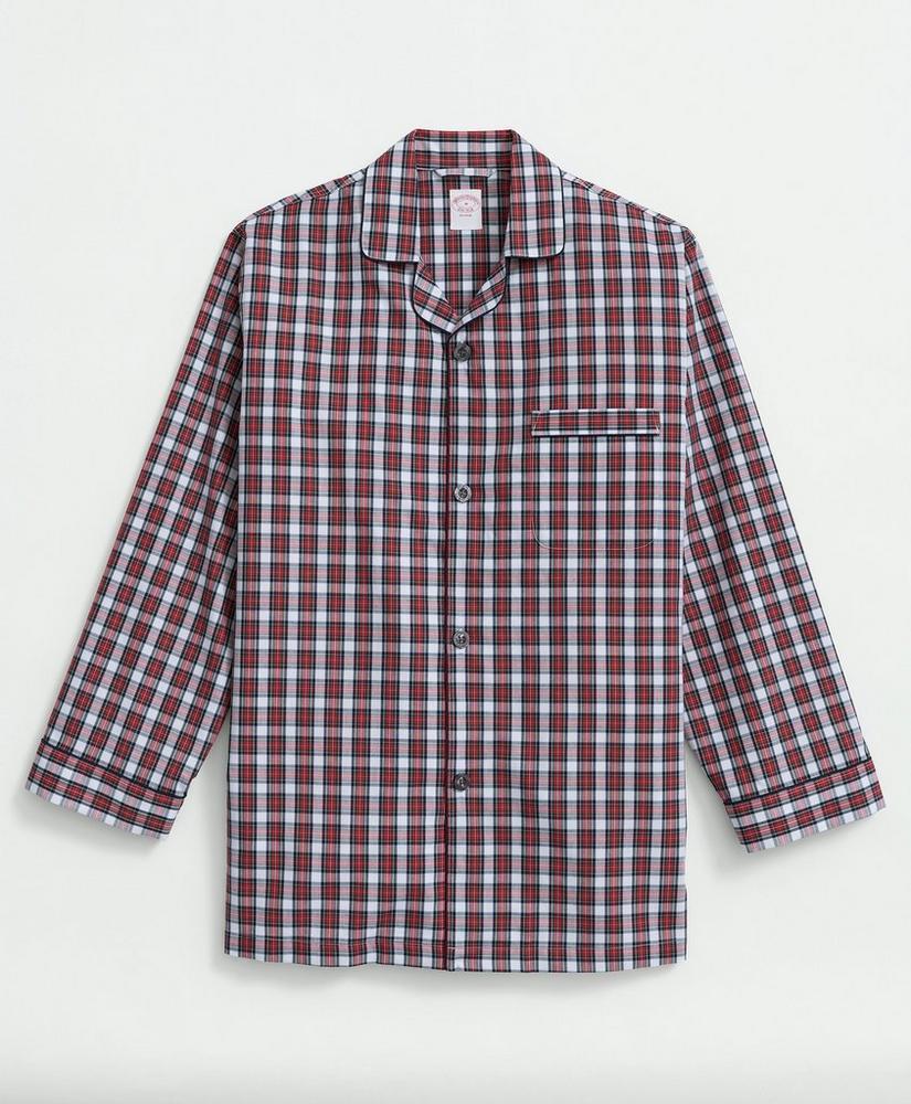 Cotton Broadcloth Tartan Pajamas Product Image