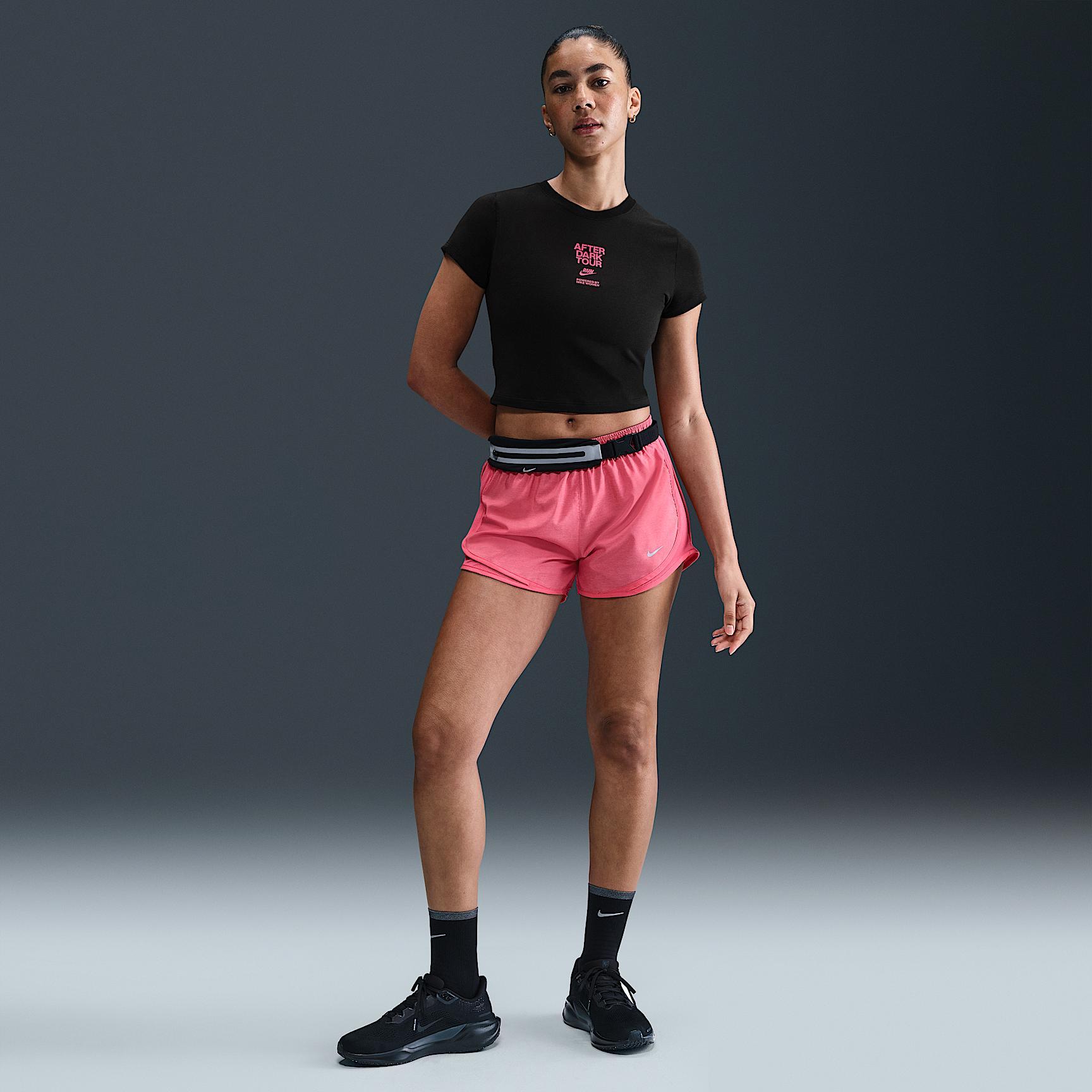 Nike After Dark Tour Women's Slim Short-Sleeve Cropped T-Shirt Product Image