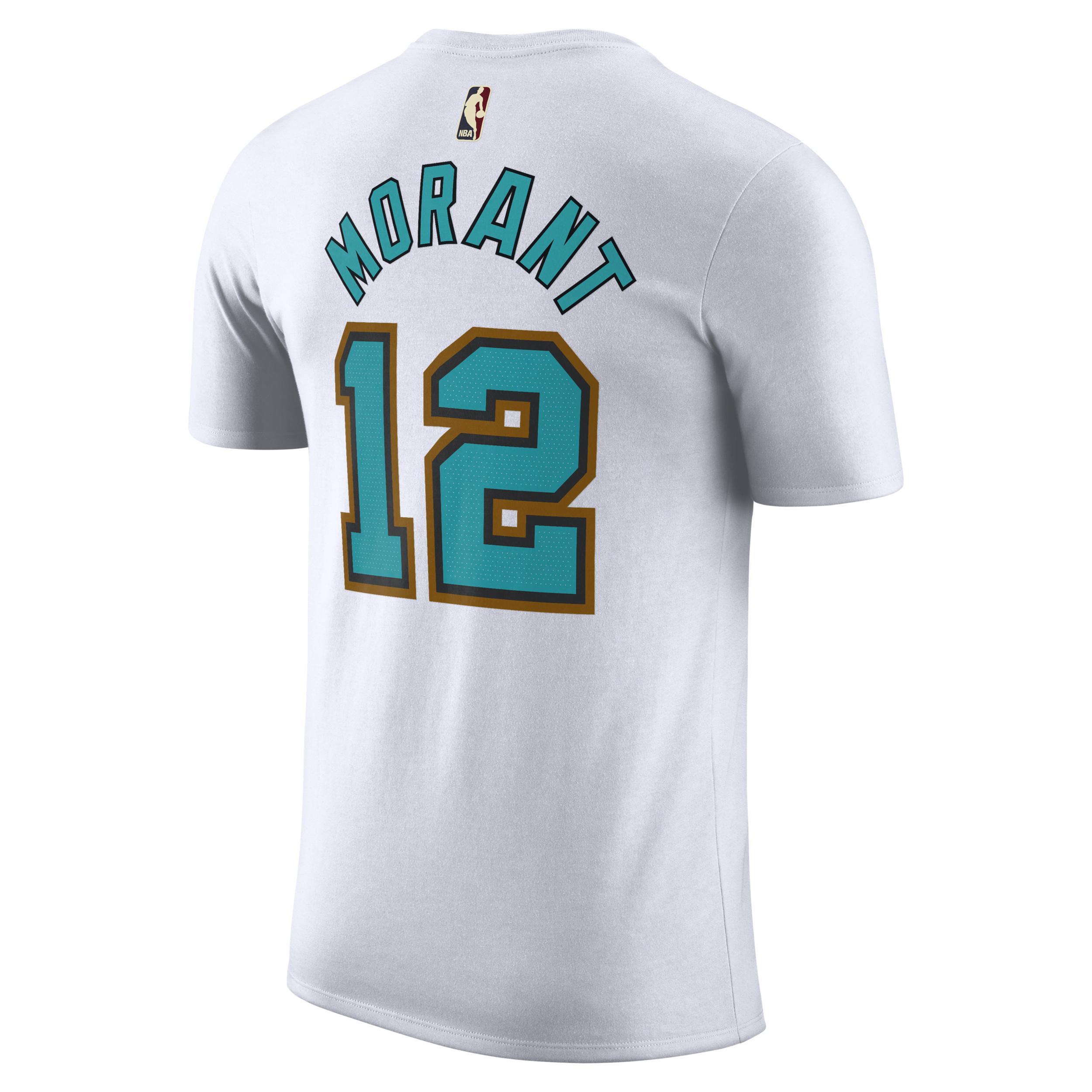 Ja Morant Memphis Grizzlies Essential Hardwood Classics Nike Mens NBA T-Shirt Product Image