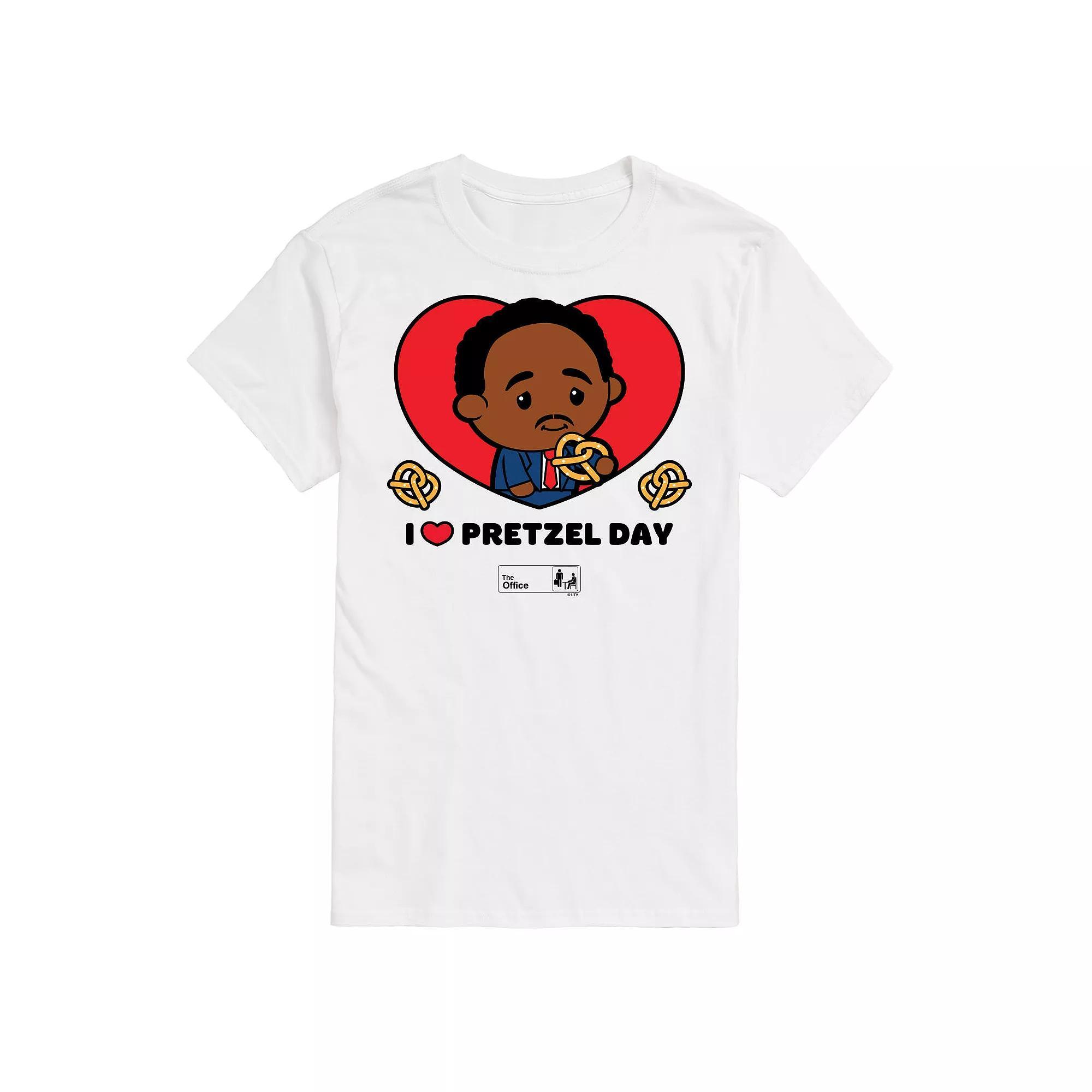 Big & Tall The Office Pretzel Day Graphic Tee, Mens Product Image