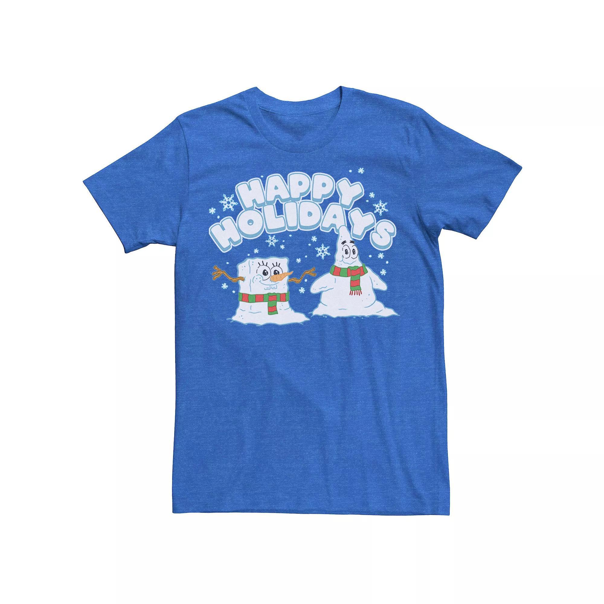 Men's Jurassic Park Blue & Purple Fossil Logo Tee, Size: Large Product Image