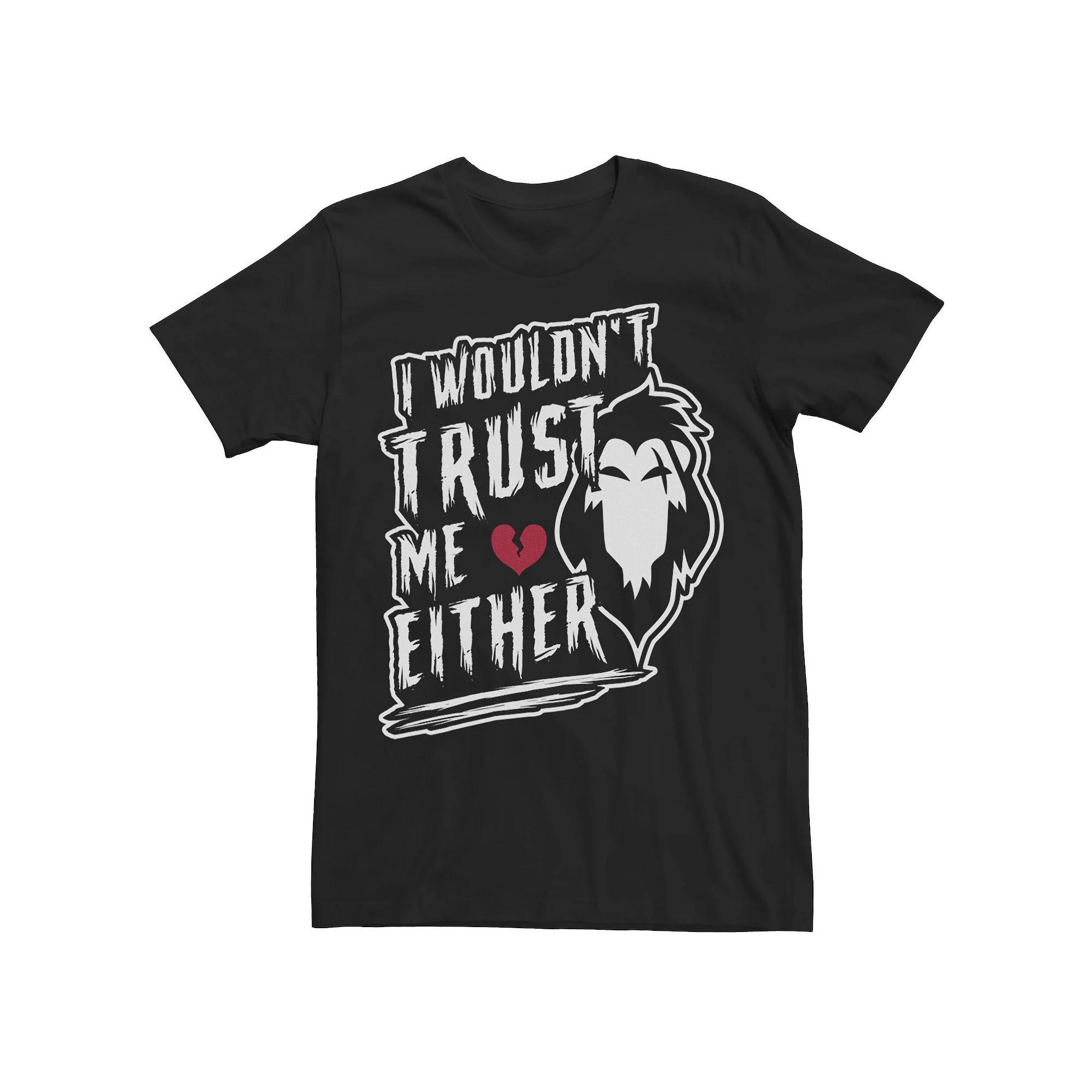 Disney's The Lion King Scar Men's Valentines I Wouldn't Trust Me Either Tee, Size: XL, Black Product Image