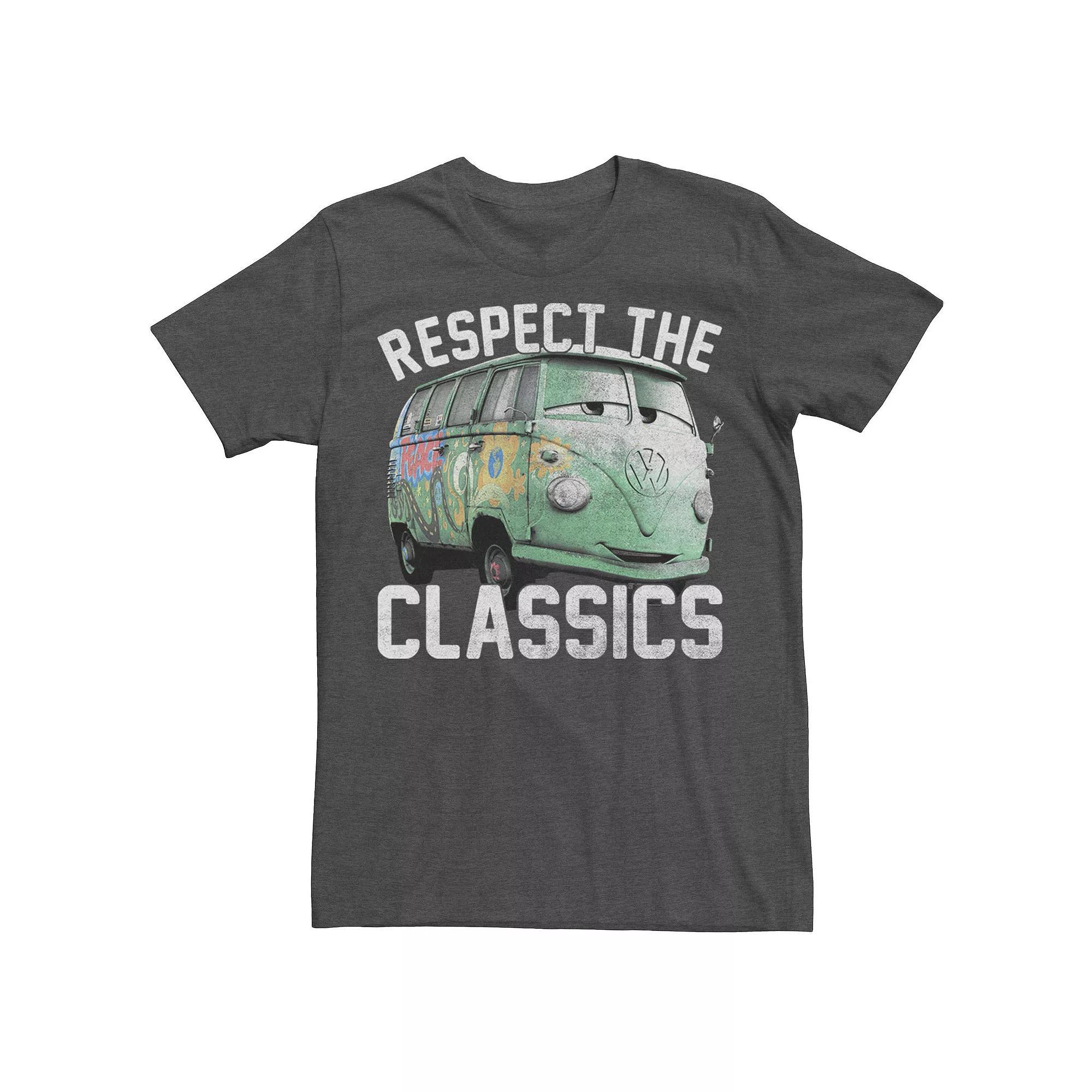 Disney / Pixar's Cars Fillmore Big & Tall Respect Classics Tee, Men's, Size: XLT, Grey Heather Product Image