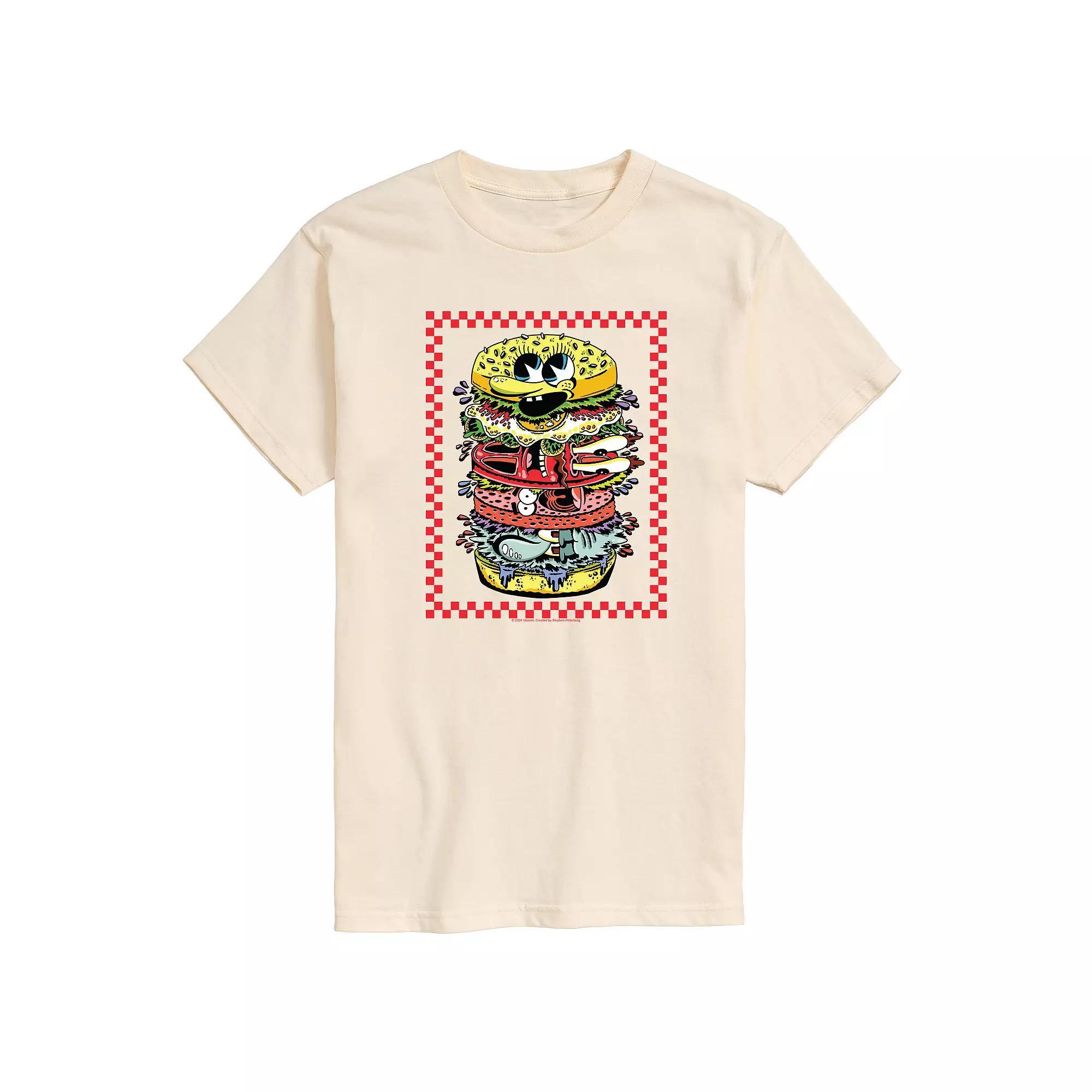 Mens SpongeBob SquarePants Patty Graphic Tee Product Image