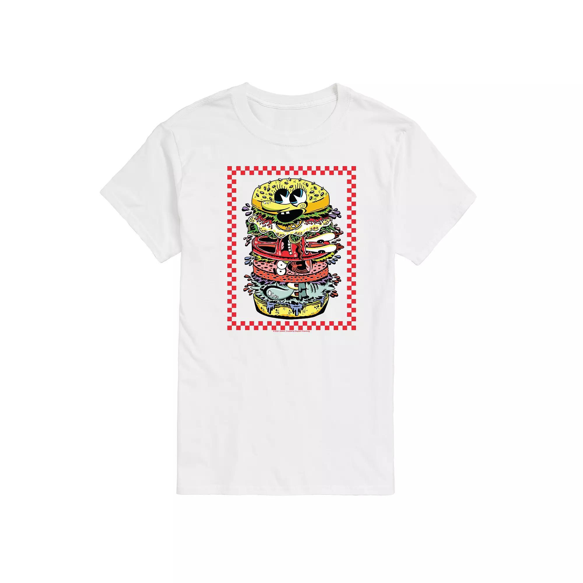 Mens SpongeBob SquarePants Patty Graphic Tee Product Image