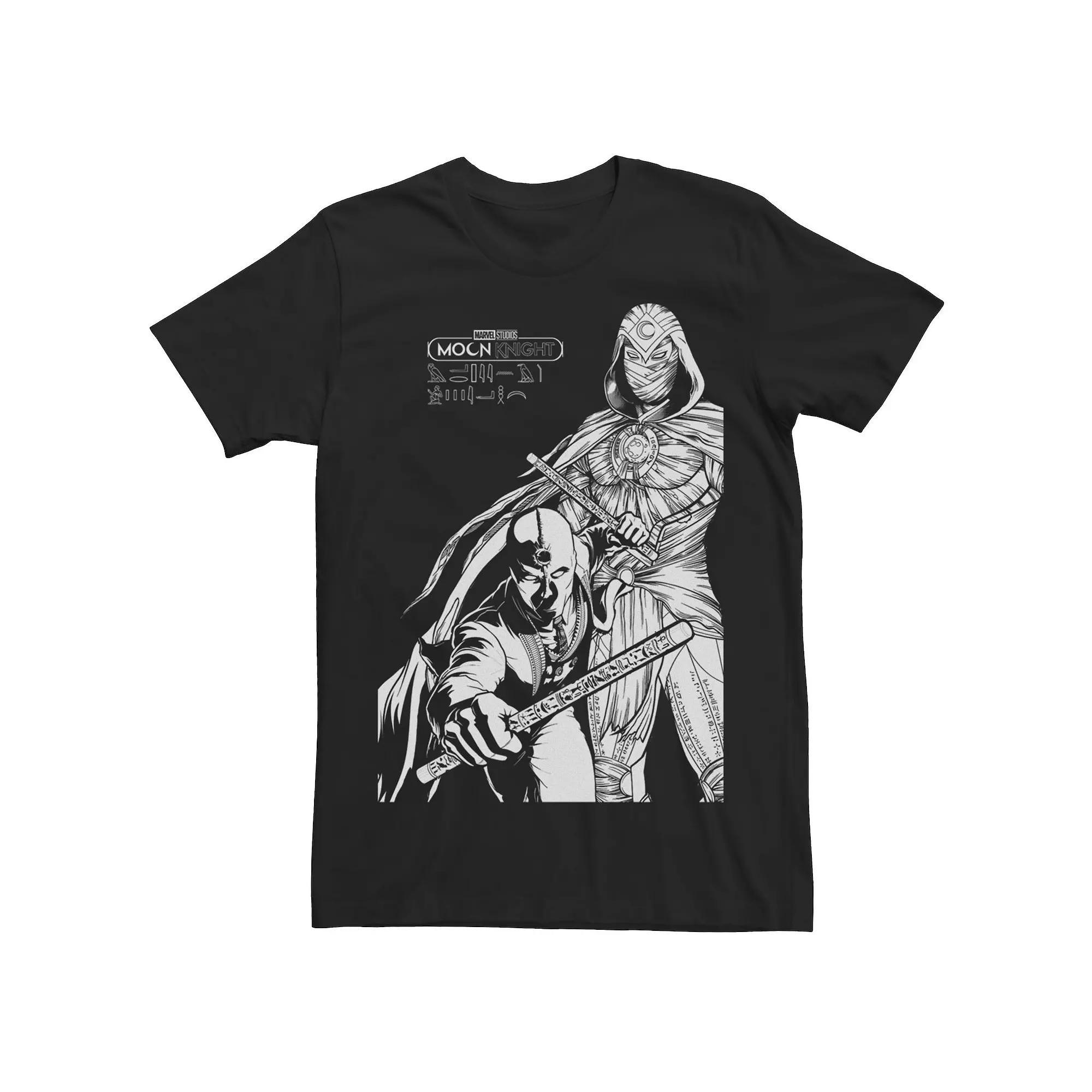 Mens Marvel Moon Knight MK Line Art Duo Tee Product Image