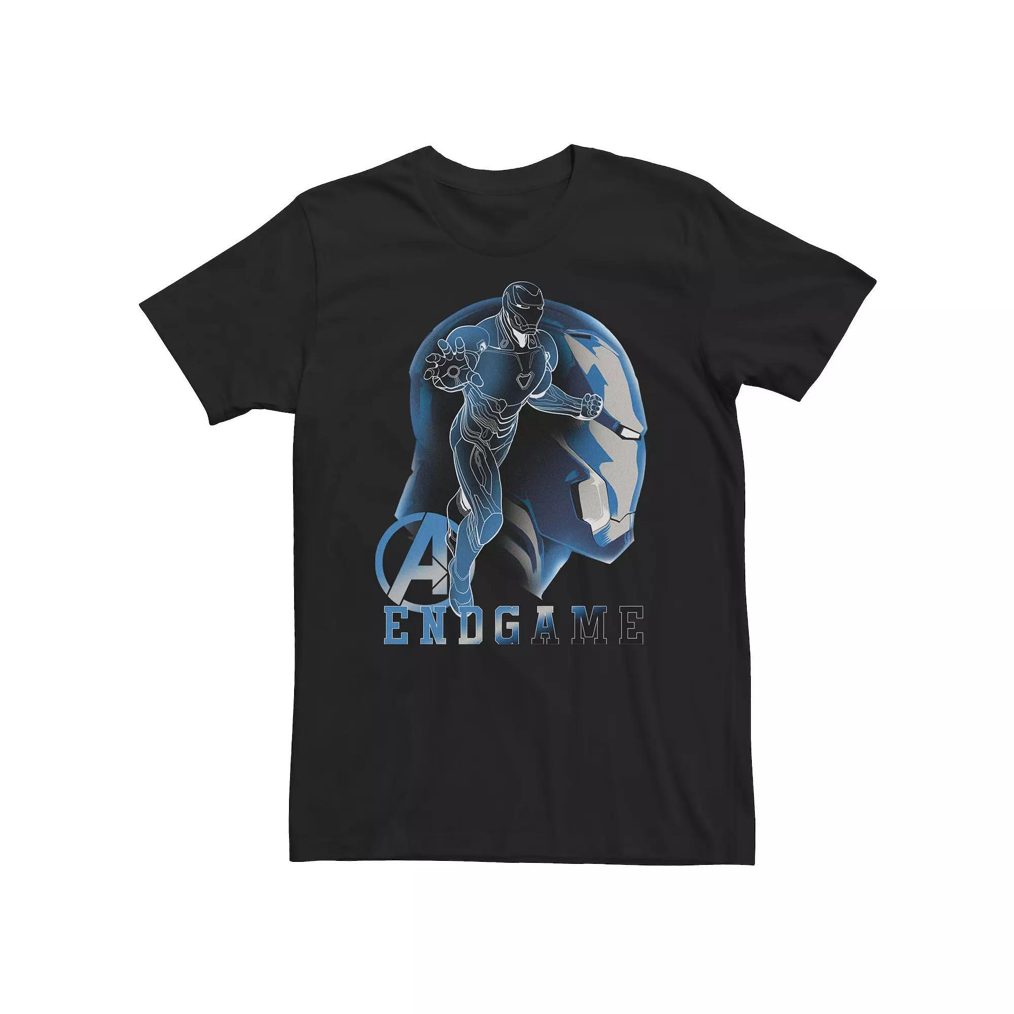 Men's Retro Cat Circle Graphic Tee, Size: XS, Royal Product Image