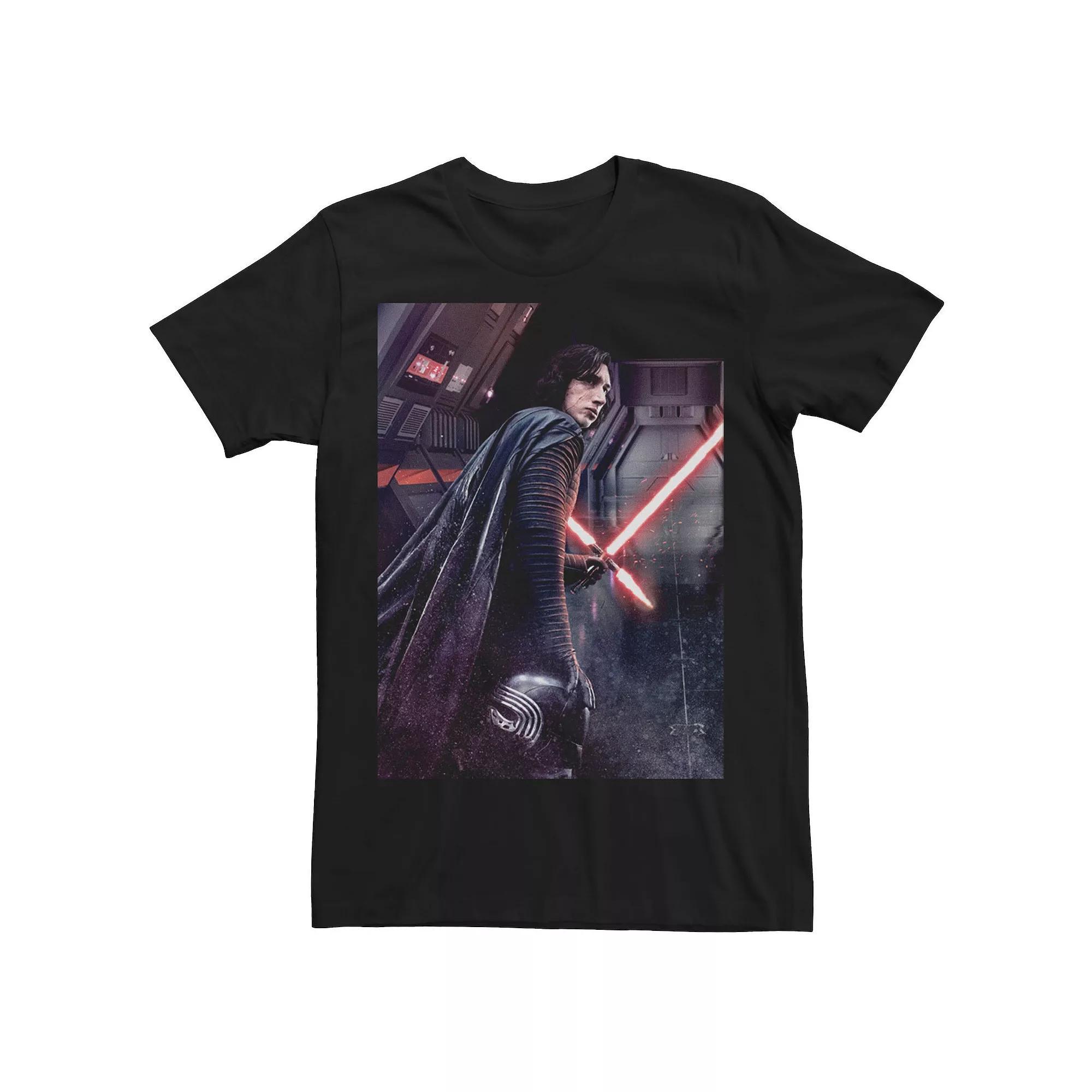 Men's Star Wars: The Last Jedi Kylo Ren Poster Tee, Size: Large, Black Product Image