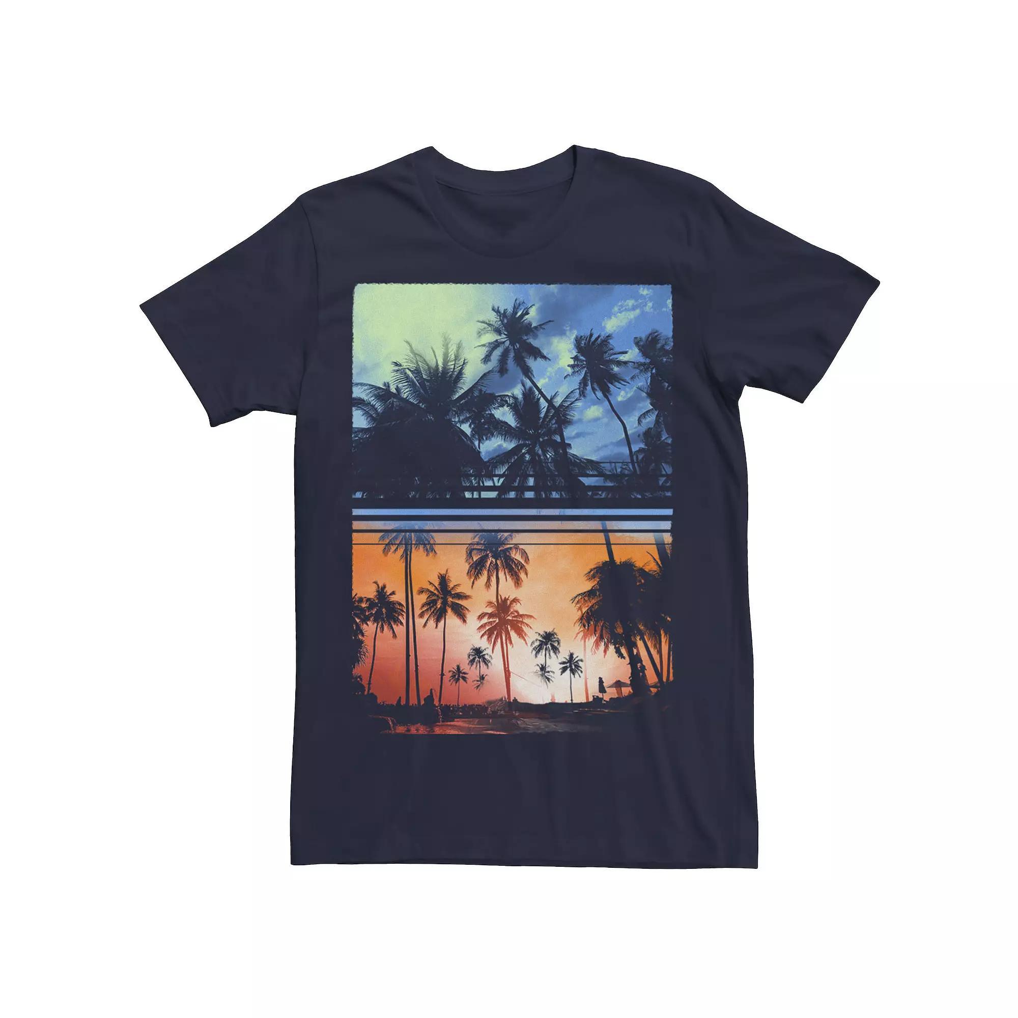 Men's DC Comics Superman Stars And Stripes Poster Tee, Size: XXL, Grey Heather Product Image
