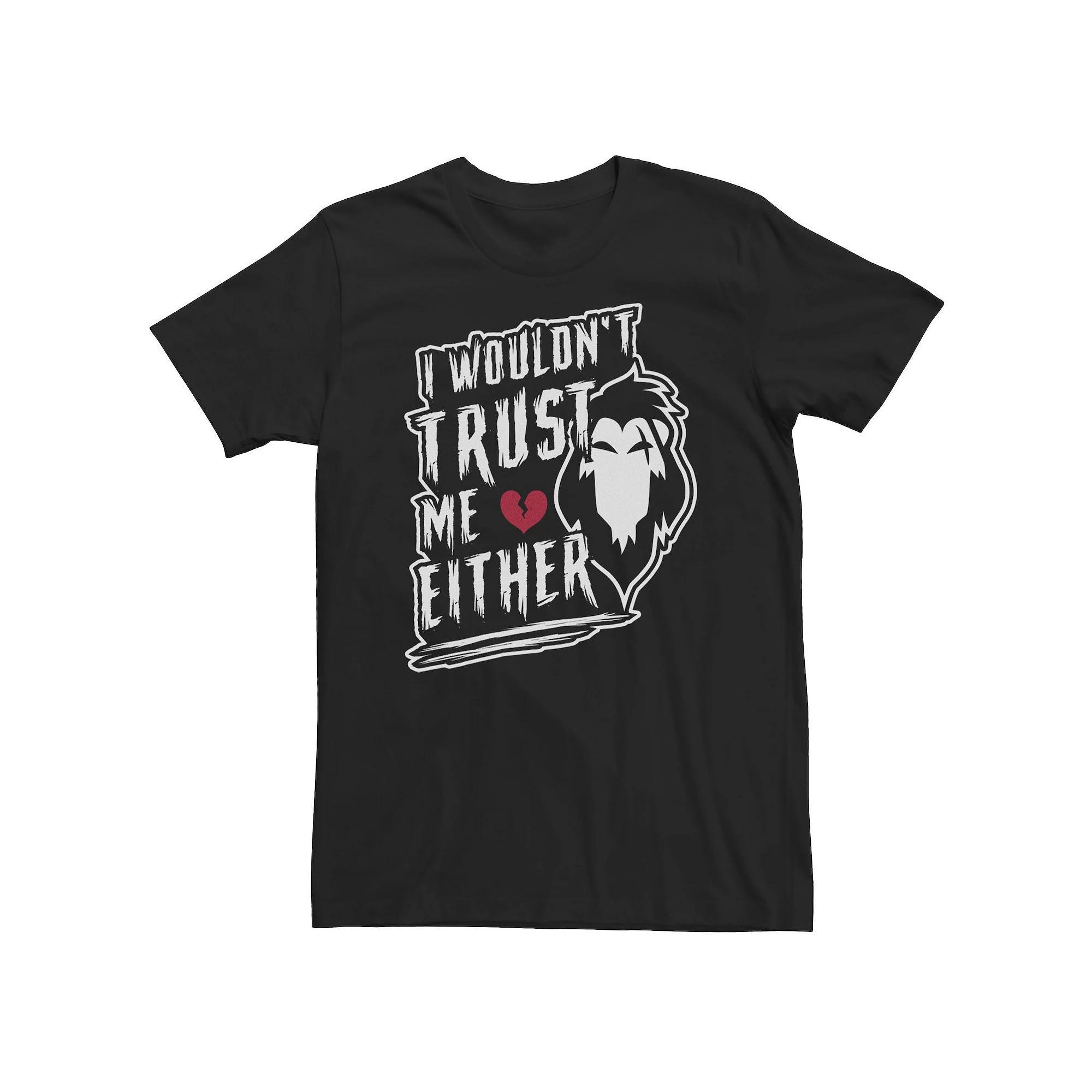 Big & Tall Disney Villains "I Wouldn't Trust Me Either" Tee, Men's, Size: XXL Tall, Black Product Image