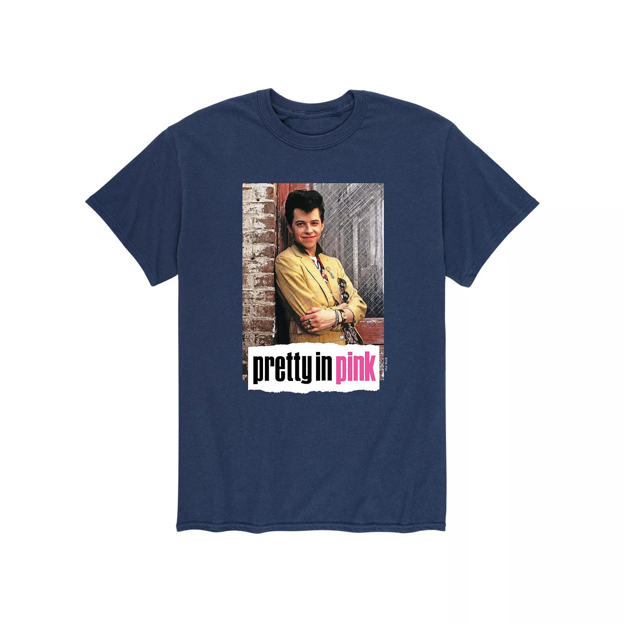 Mens Pretty In Pink Duckie Dale Tee Blue Product Image