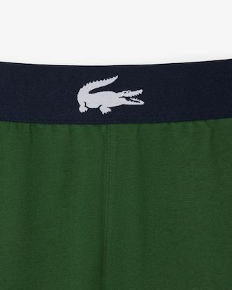 Straight Cut Fleece Loungewear Shorts Product Image