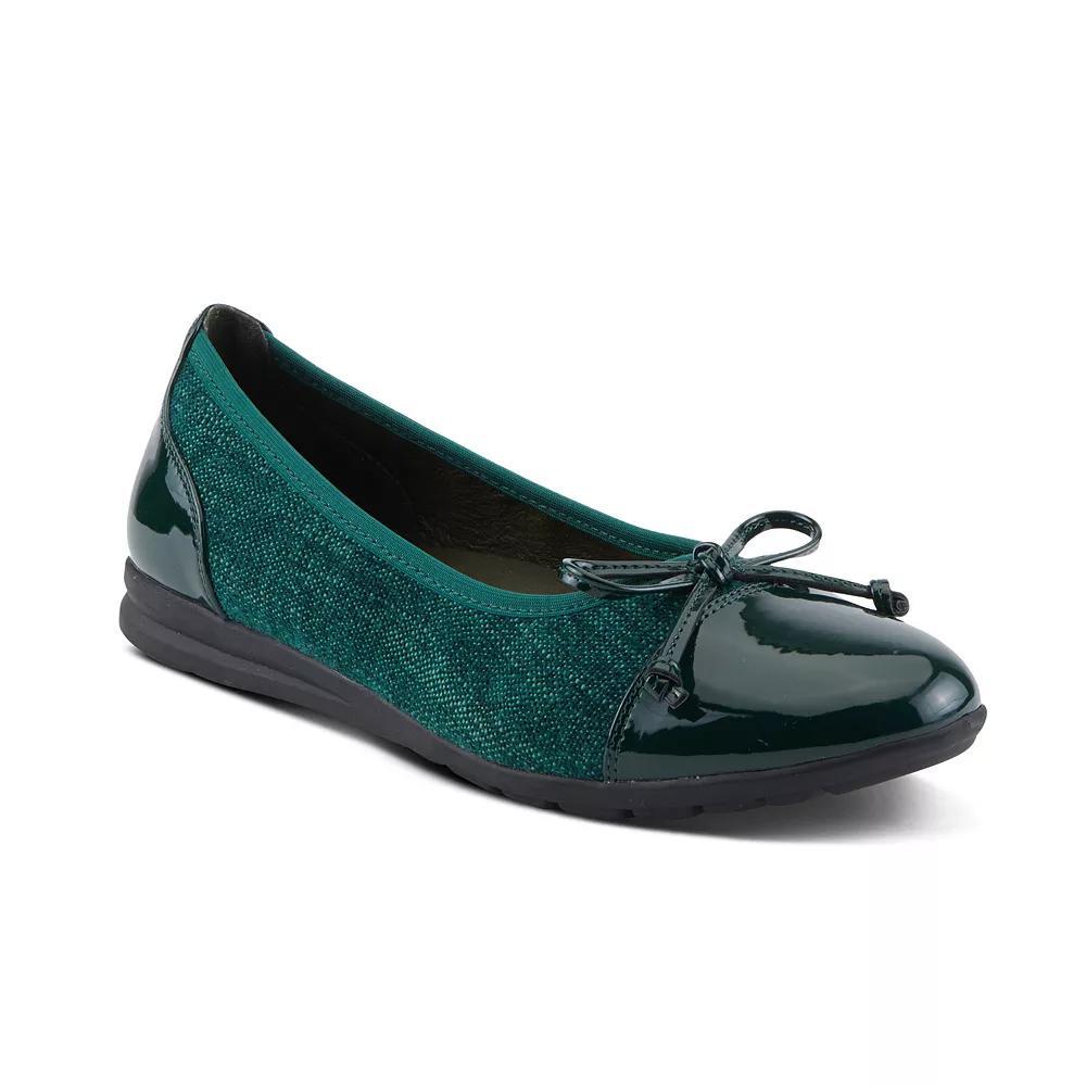 Patrizia Ashlin Women's Ballet Flats, Size: 38, Green Green Product Image