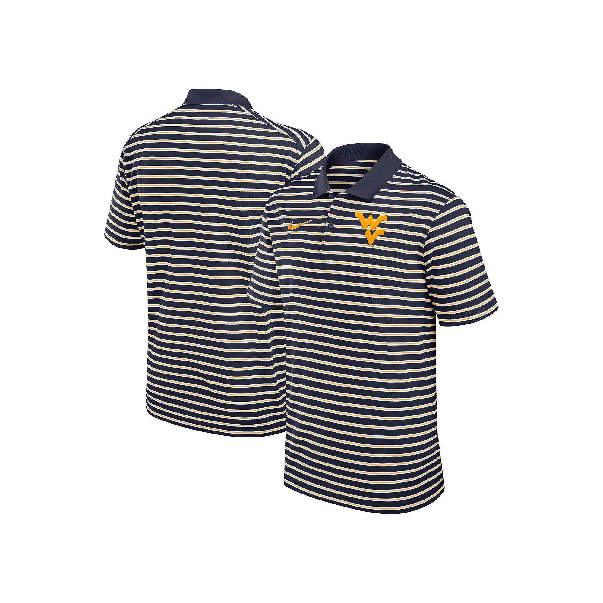 Men's Nike Royal/White Kentucky Wildcats Primetime Victory Striped Performance Polo, Size: XL, Blue Product Image