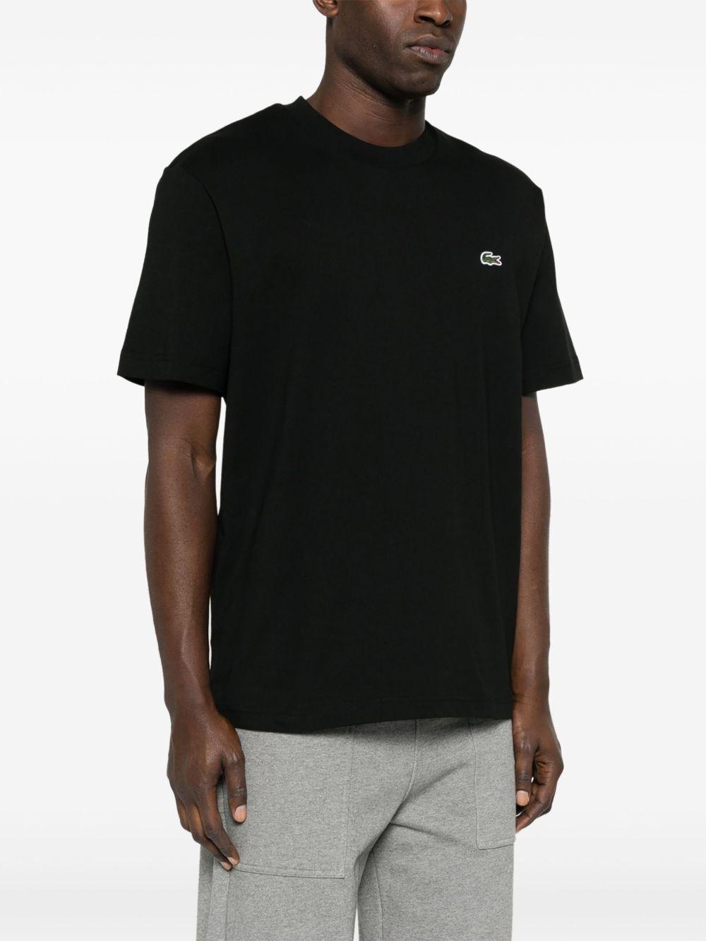 logo-patch cotton T-shirt Product Image