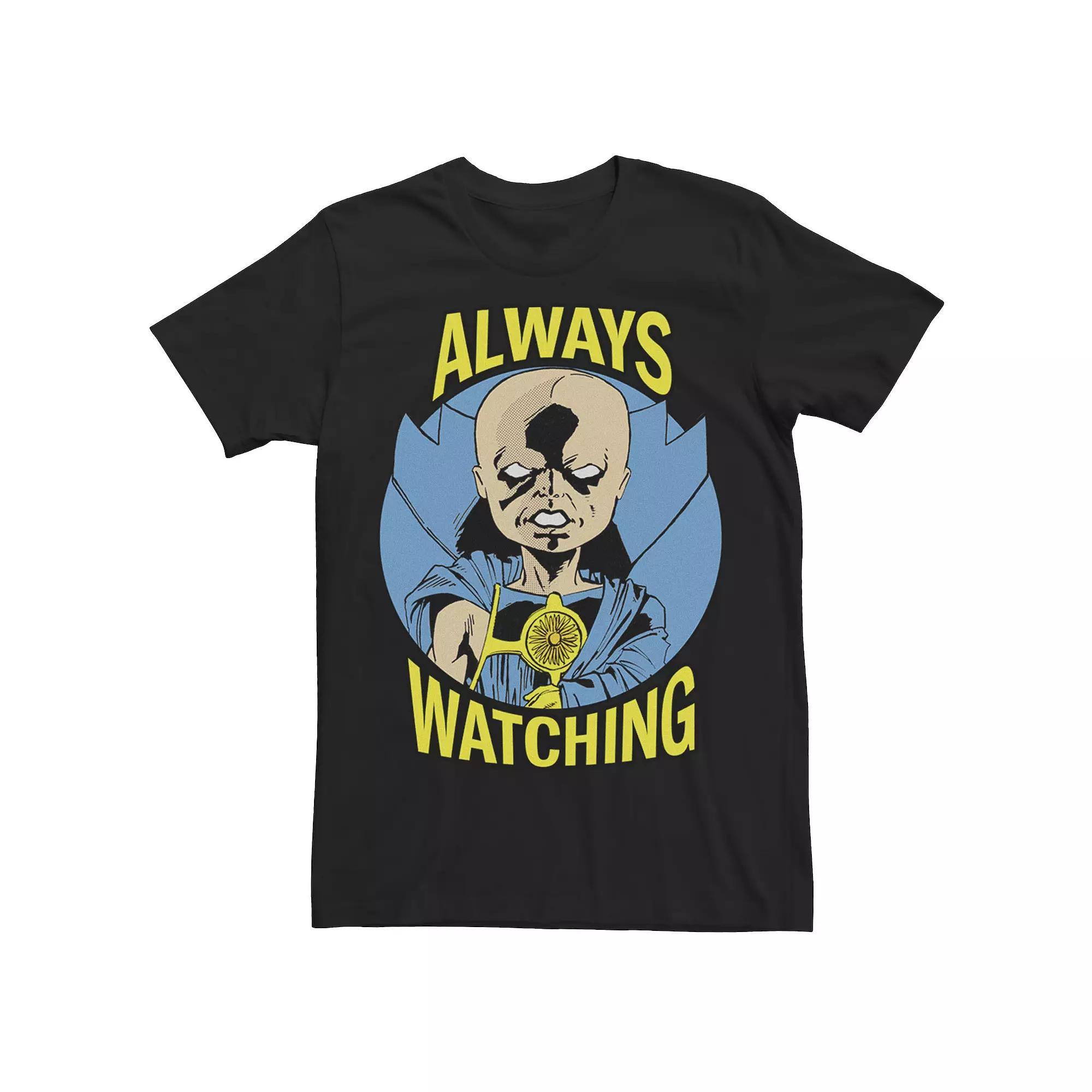 Men's Marvel Eternal Watcher Graphic Tee, Size: XL, Black Product Image