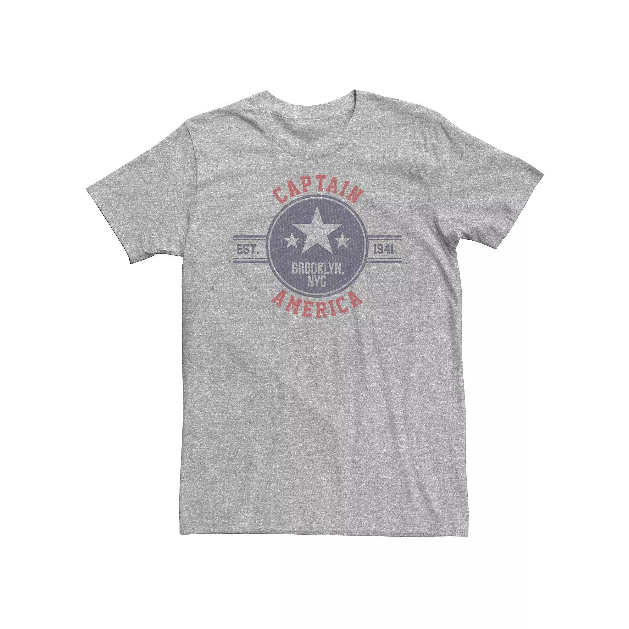 Big & Tall Minecraft "I Love Minecraft" Text Tee, Men's, Size: 4XLT, Athletic Grey Product Image