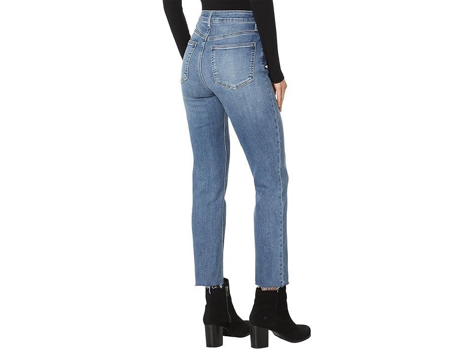 KUT from the Kloth Rachael High Rise Fab Ab Mom Raw Hem Long Inseam (Exalted) Women's Jeans Product Image