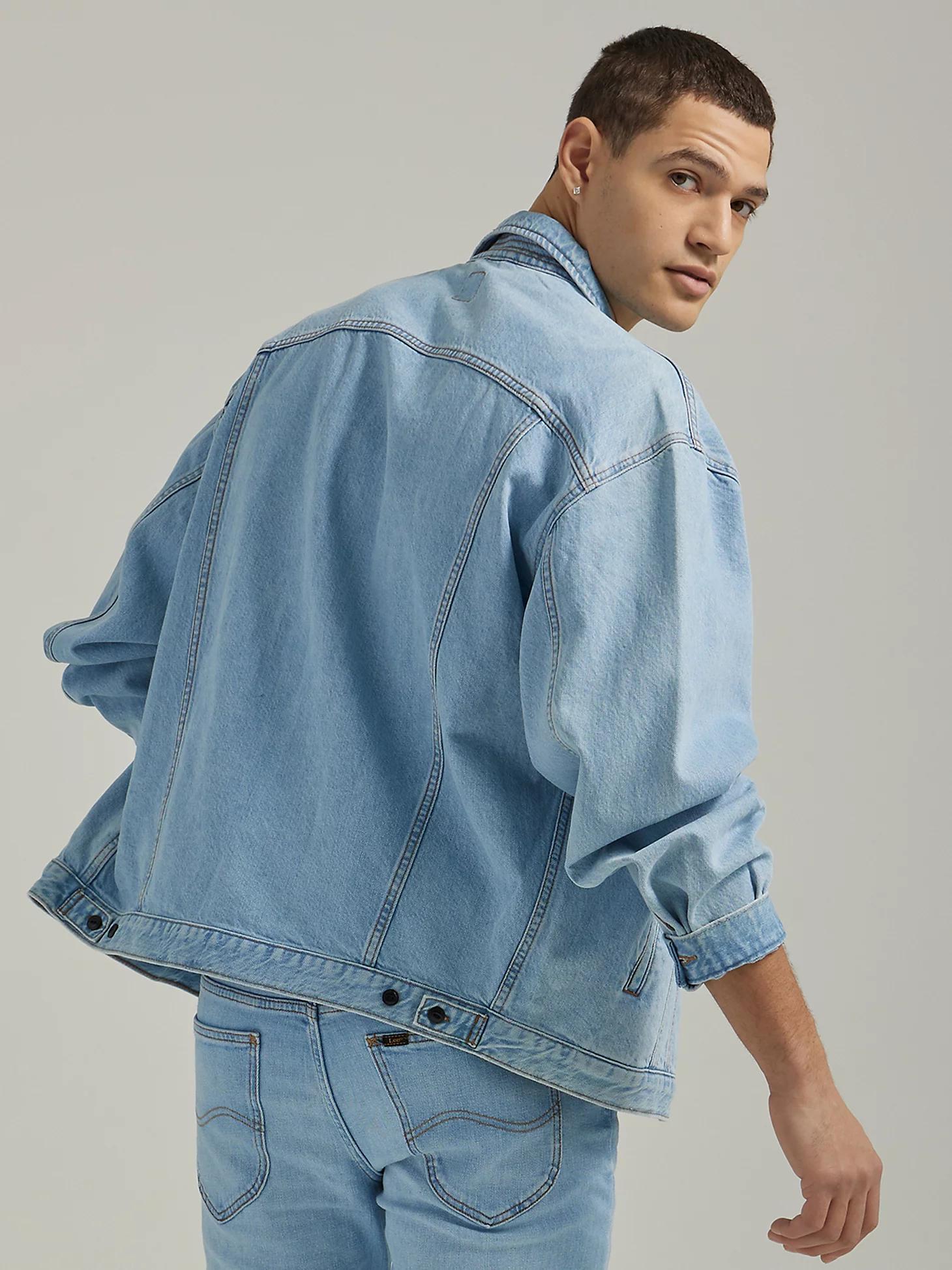 Men's Loose Fit Denim Rider™ Jacket | Men's Jackets & Outerwear | Lee® Product Image