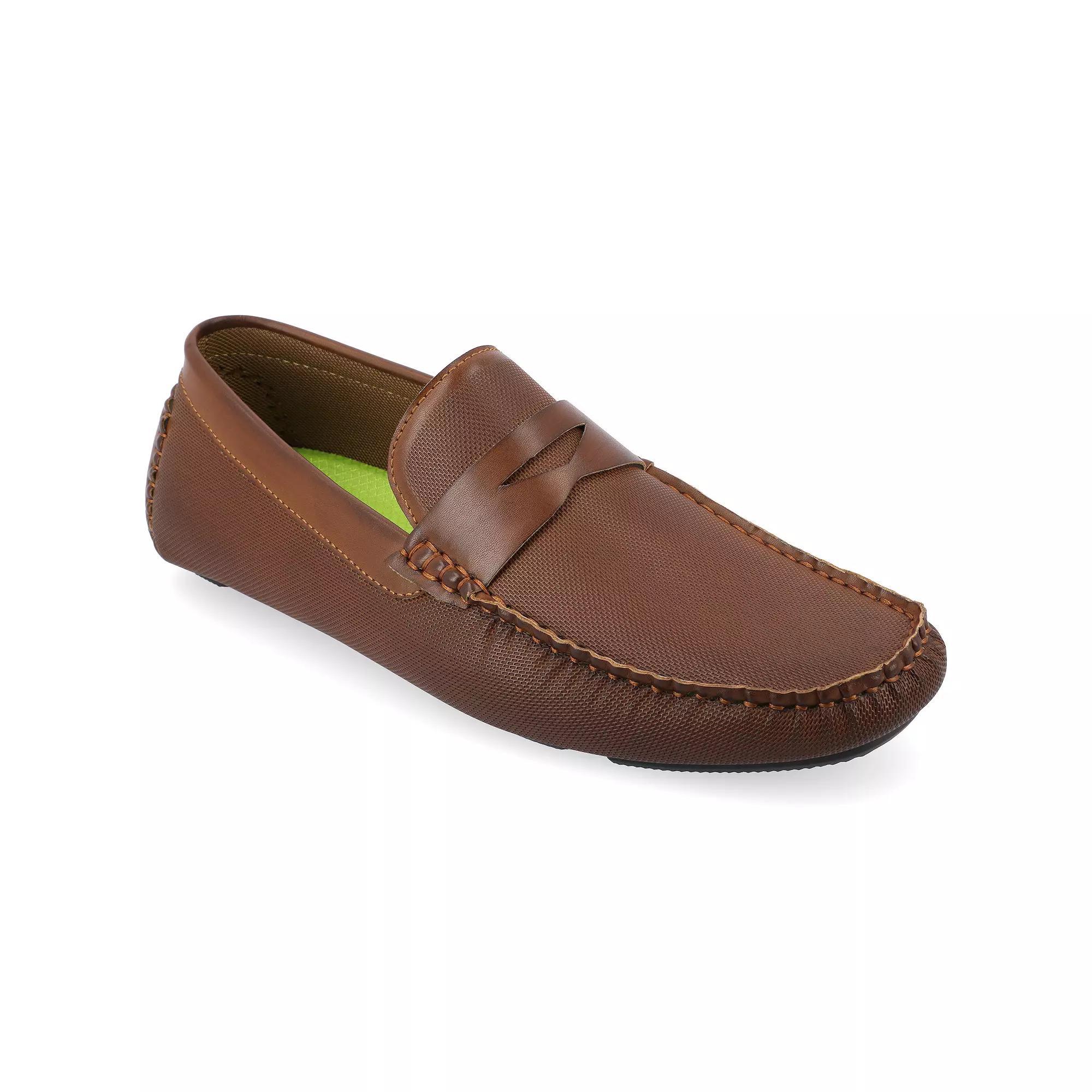 VANCE Isaiah Mens Tru Comfort Foam Driving Loafers Product Image