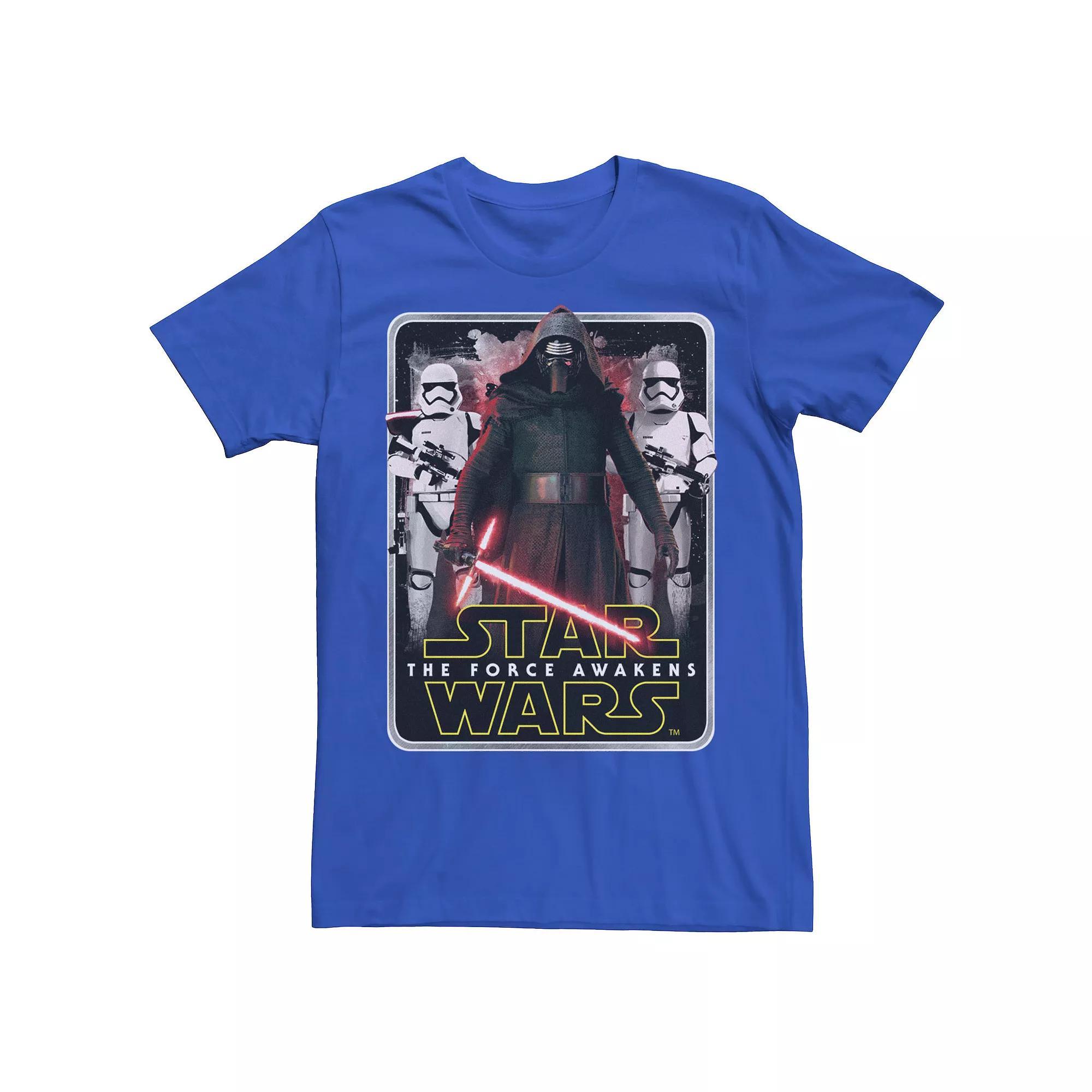 Men's Star Wars The Force Awakens Kylo Ren Trooper Tee, Size: 3XL, Royal Product Image