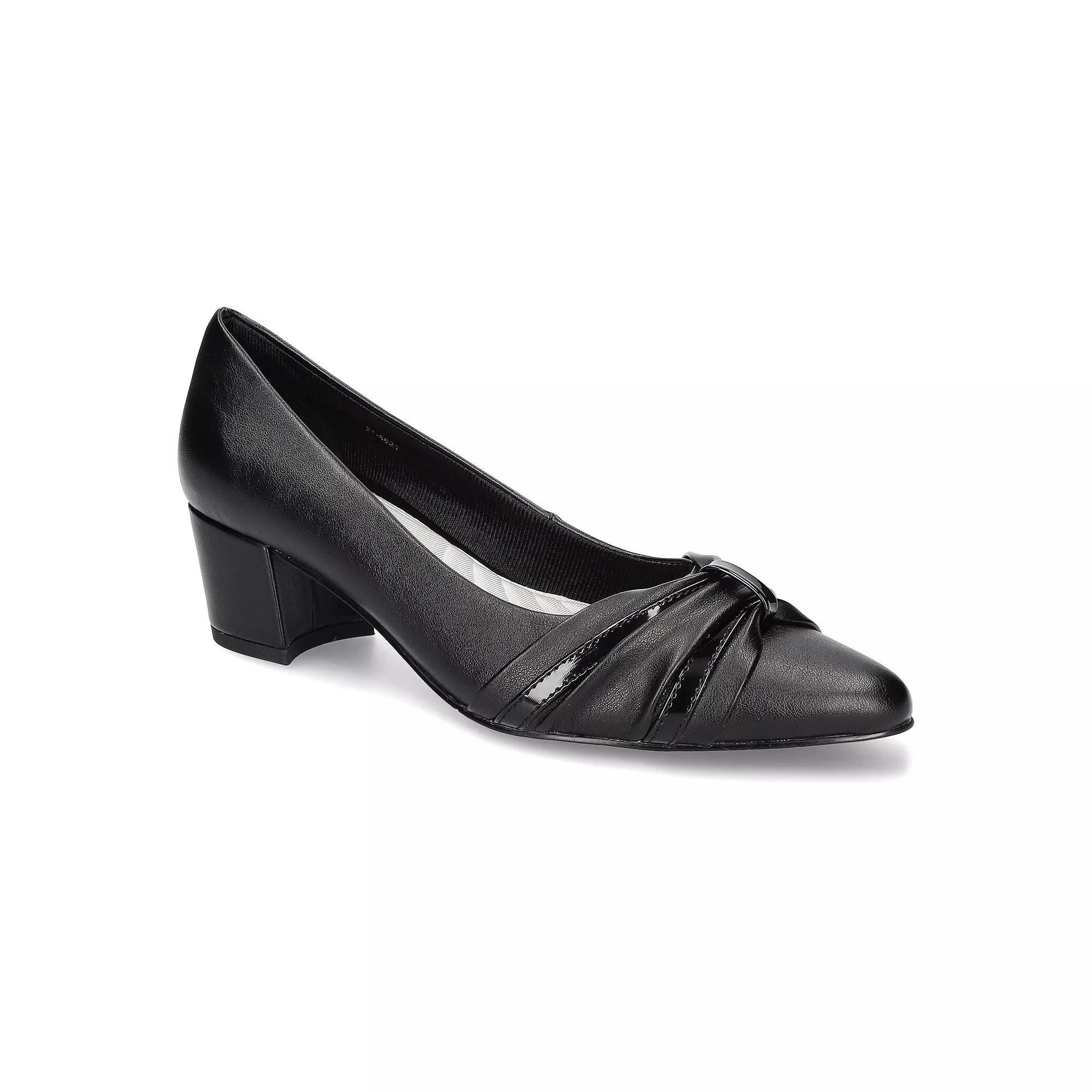 Easy Street Millie Women's Slingback Pumps, Size: 8 Wide, Black Product Image