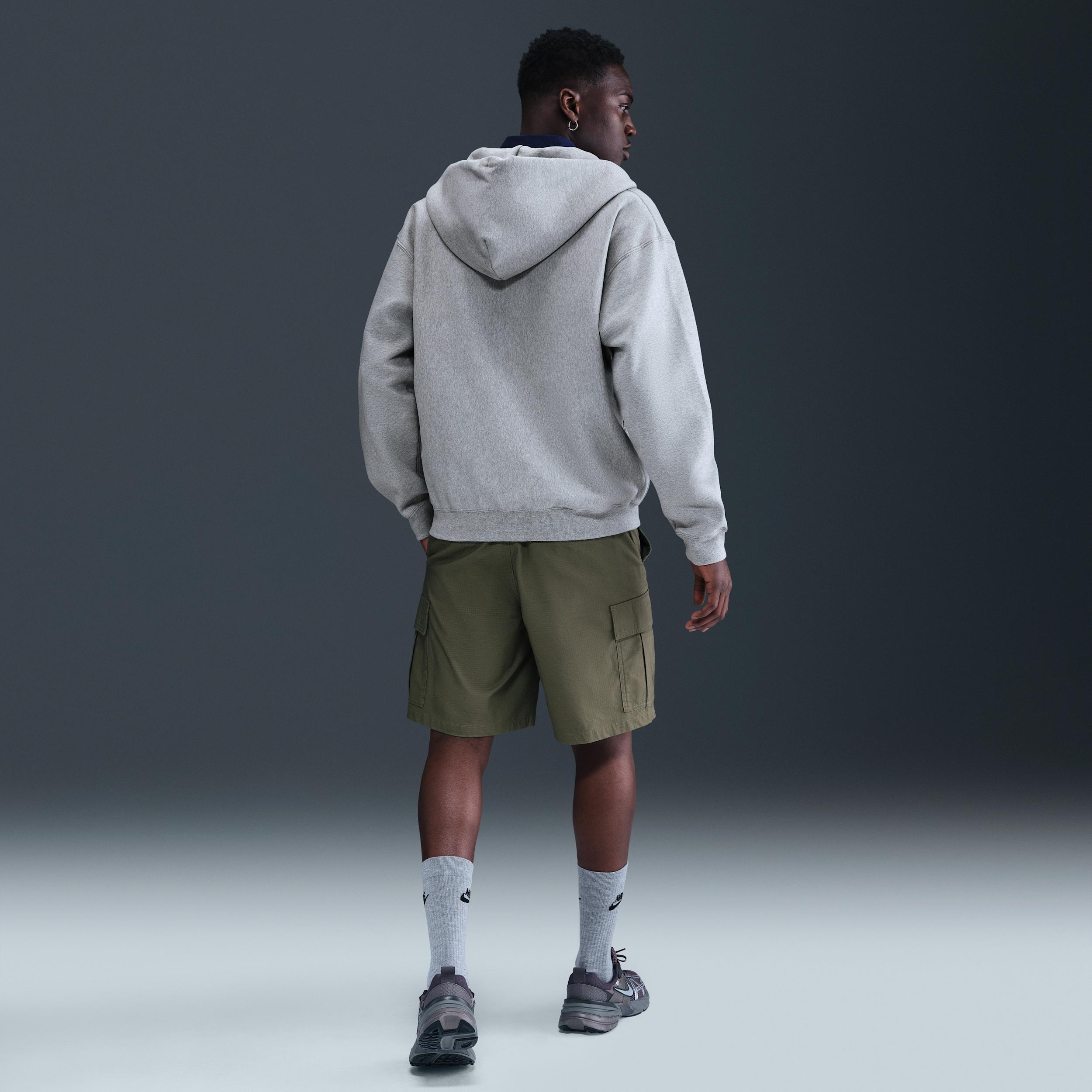 Nike Men's Solo Swoosh Full-Zip Fleece Hoodie Product Image