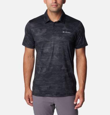 Columbia Tech Trail Novelty Polo Beachwood) Men's Clothing Product Image