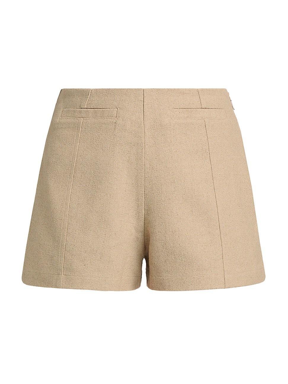 Womens Riley Linen-Cotton Shorts Product Image
