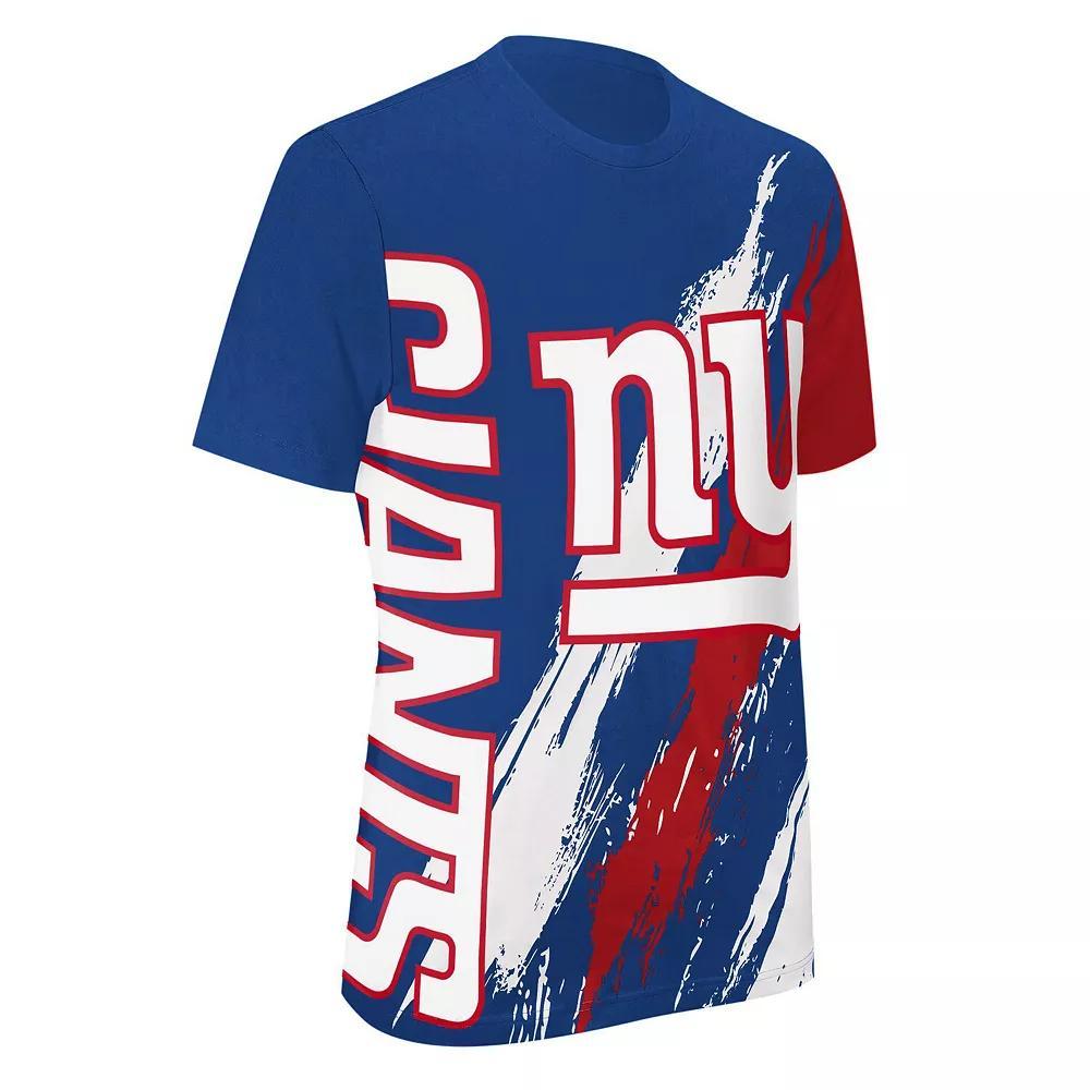 Men's Starter Royal New York Giants Extreme Defender T-Shirt, Size: Large, Blue Product Image