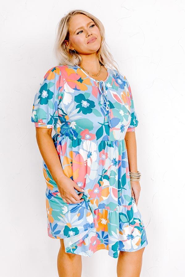 Dance And Dream Shift Dress Curves Product Image