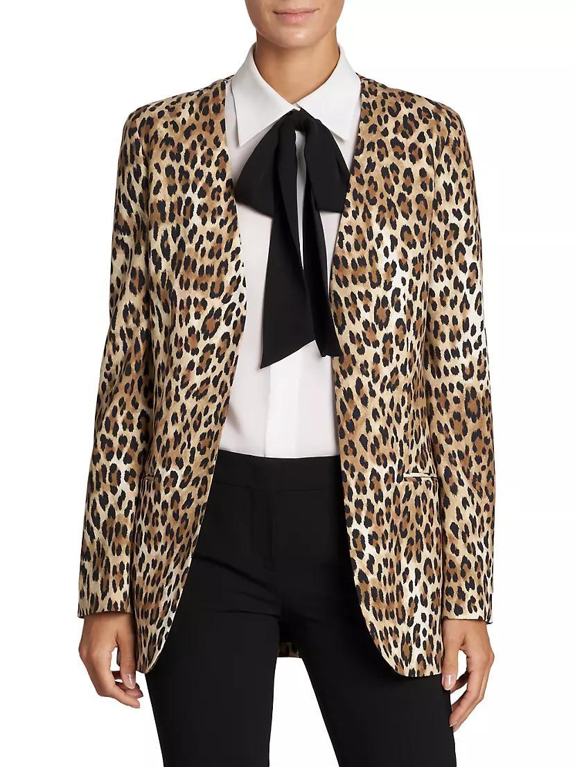 Silhouette of the Season Leopard Print Jacket Product Image
