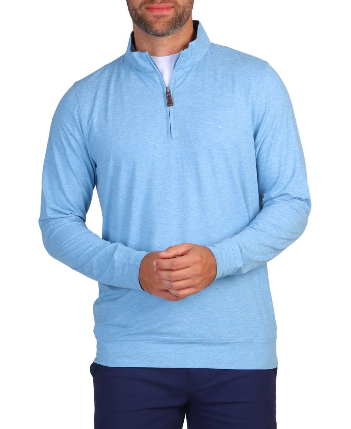 Tailorbyrd Mens Brushed Melange Quarter Zip Product Image