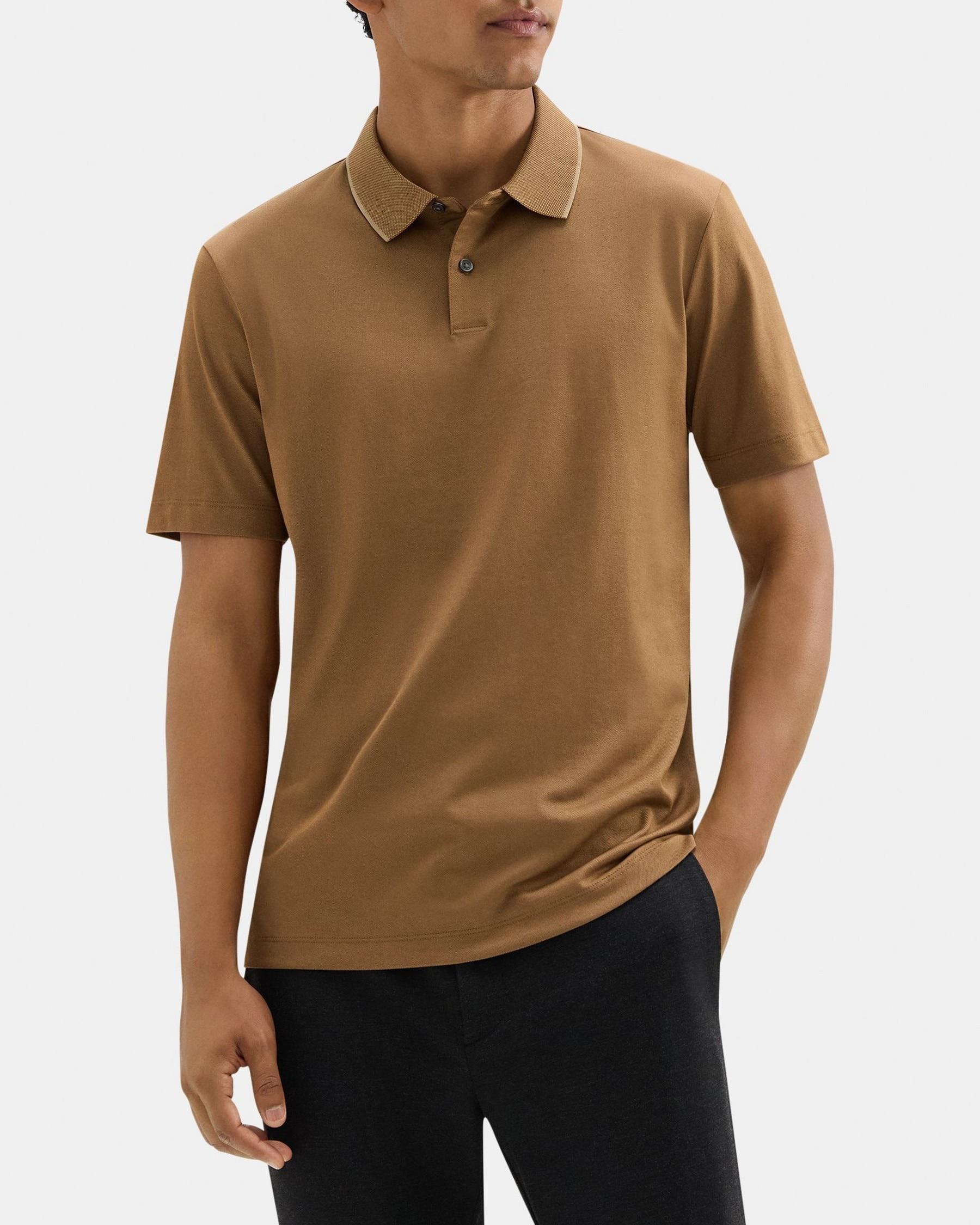 Standard Polo in Piqué Cotton Product Image