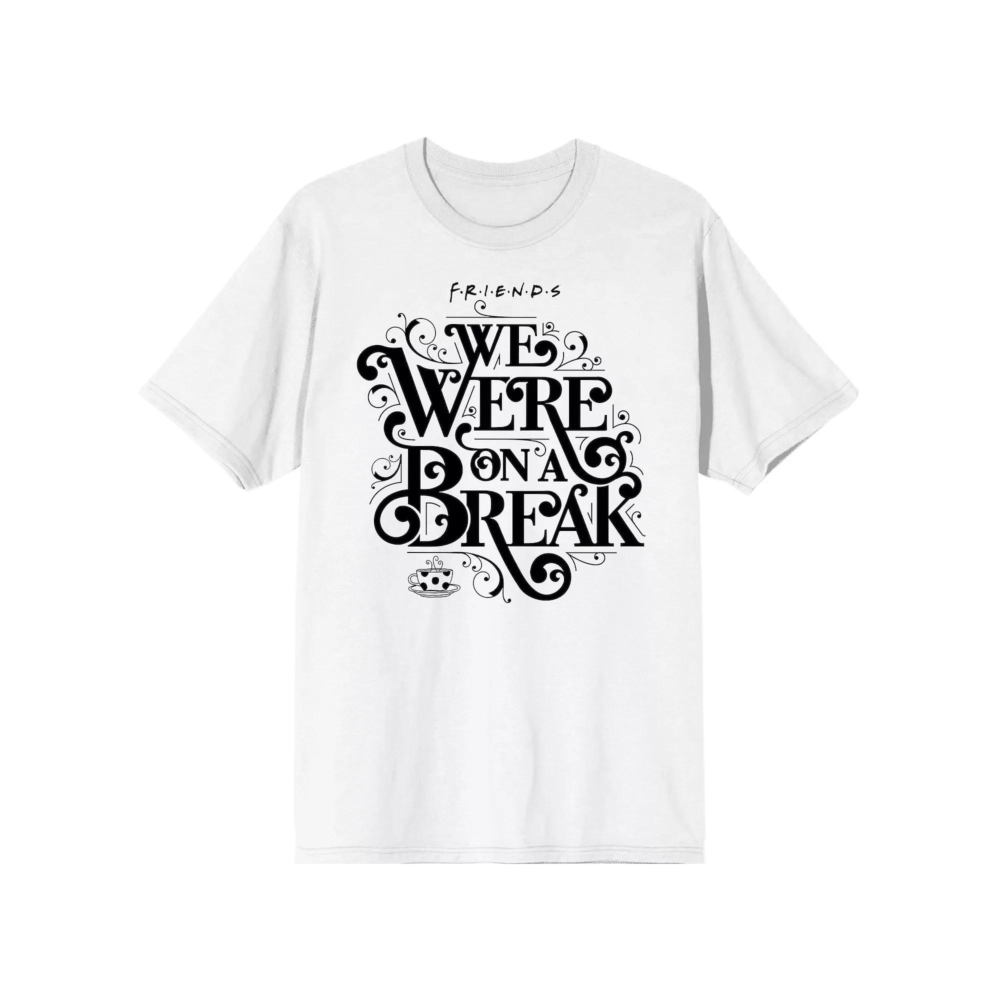 Men's We Were on a Break Friends Tee, Size: XXL, Black Product Image