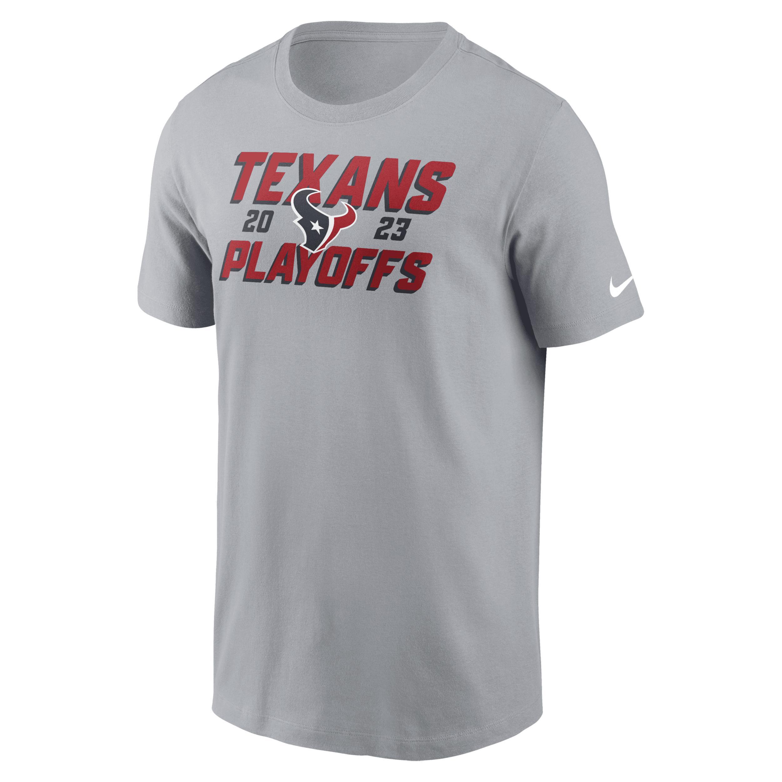 Mens Nike Gray Philadelphia Eagles 2023 Nfl Playoffs Iconic T-shirt Product Image