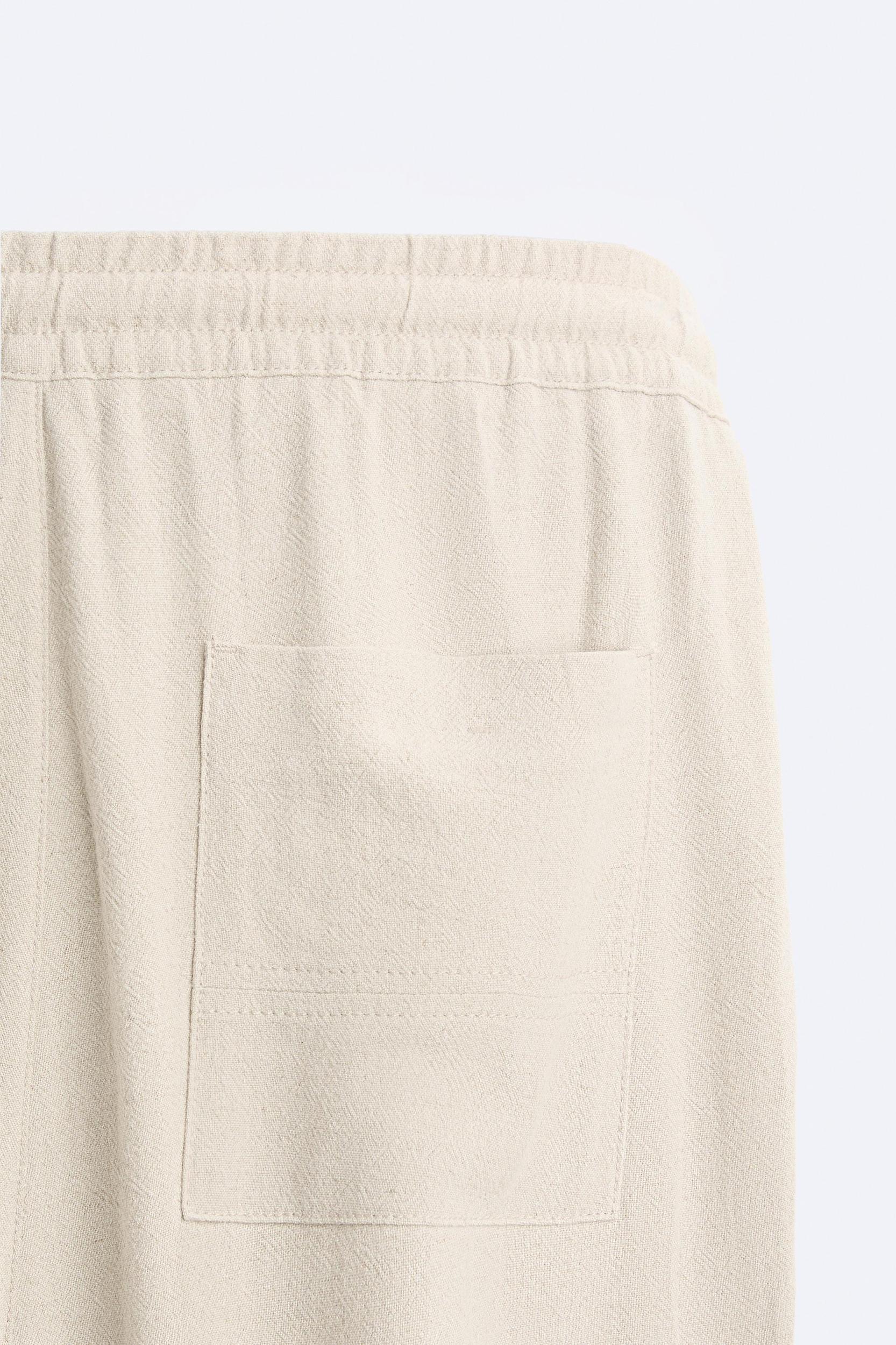 VISCOSE - LINEN PANTS Product Image