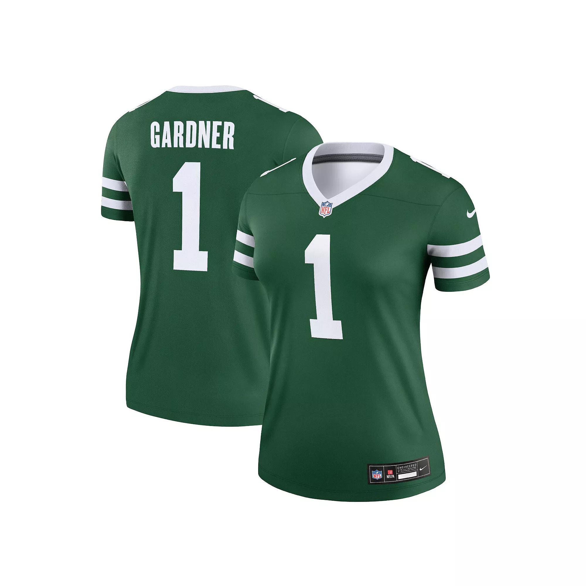 Women's Nike Ahmad Sauce Gardner Green New York Jets Legend Jersey, Size: Large Product Image