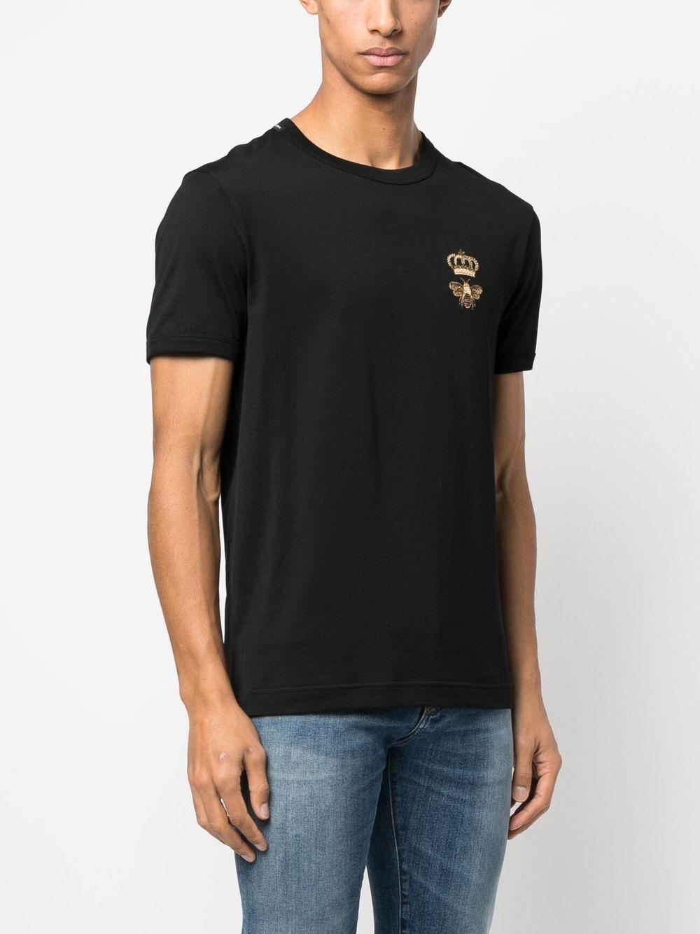 motif-detail T-shirt Product Image