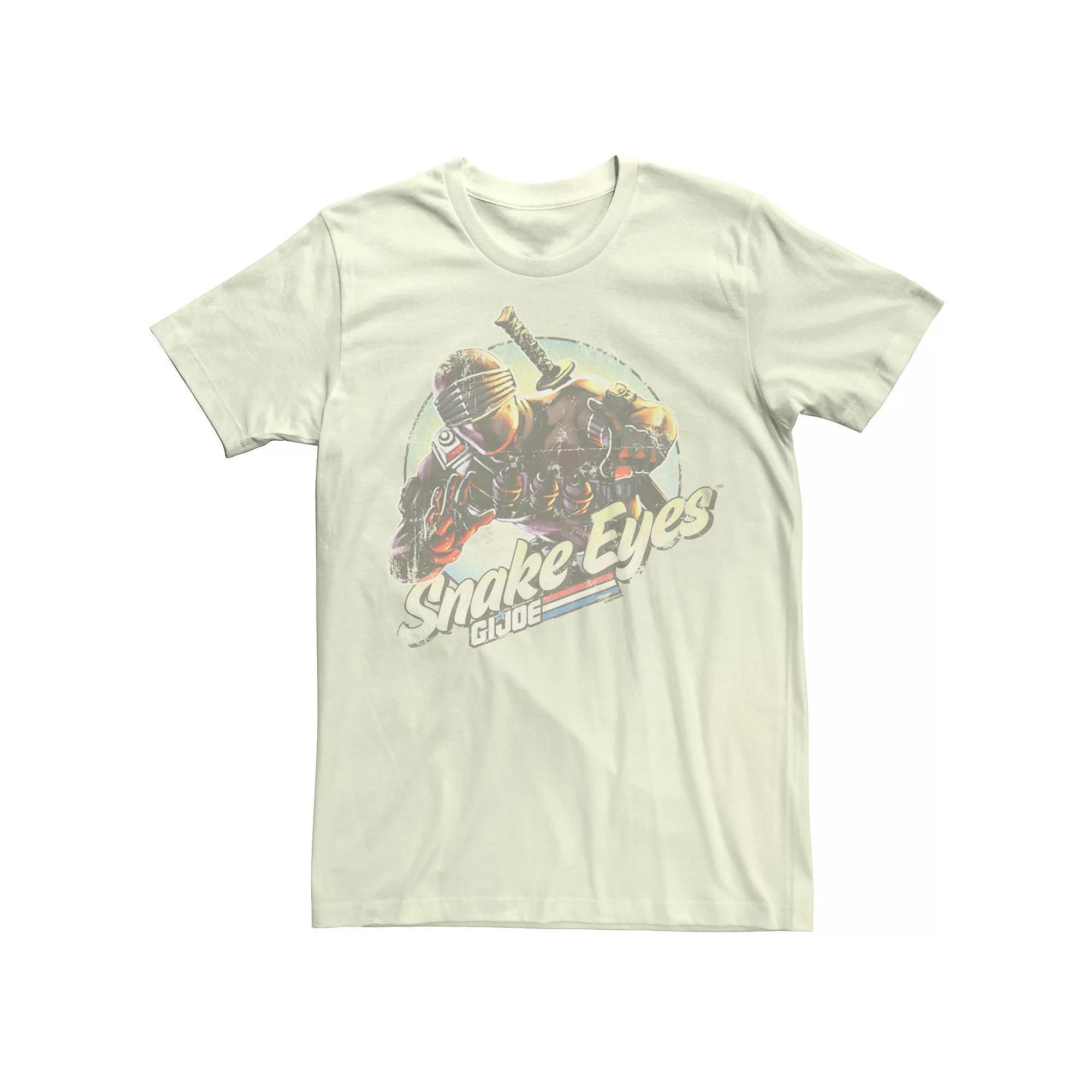 Men's G.I. Joe Snake Man Eyes Graphic Tee, Size: XL, Natural Product Image